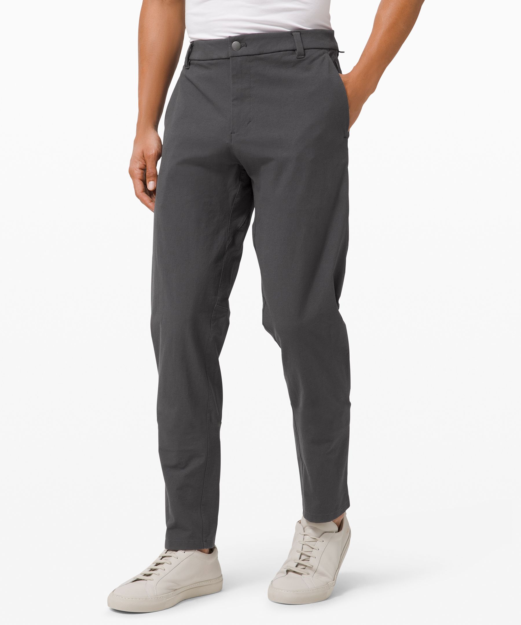 Lululemon Commission Pant Classic *canvas 34" In Graphite Grey