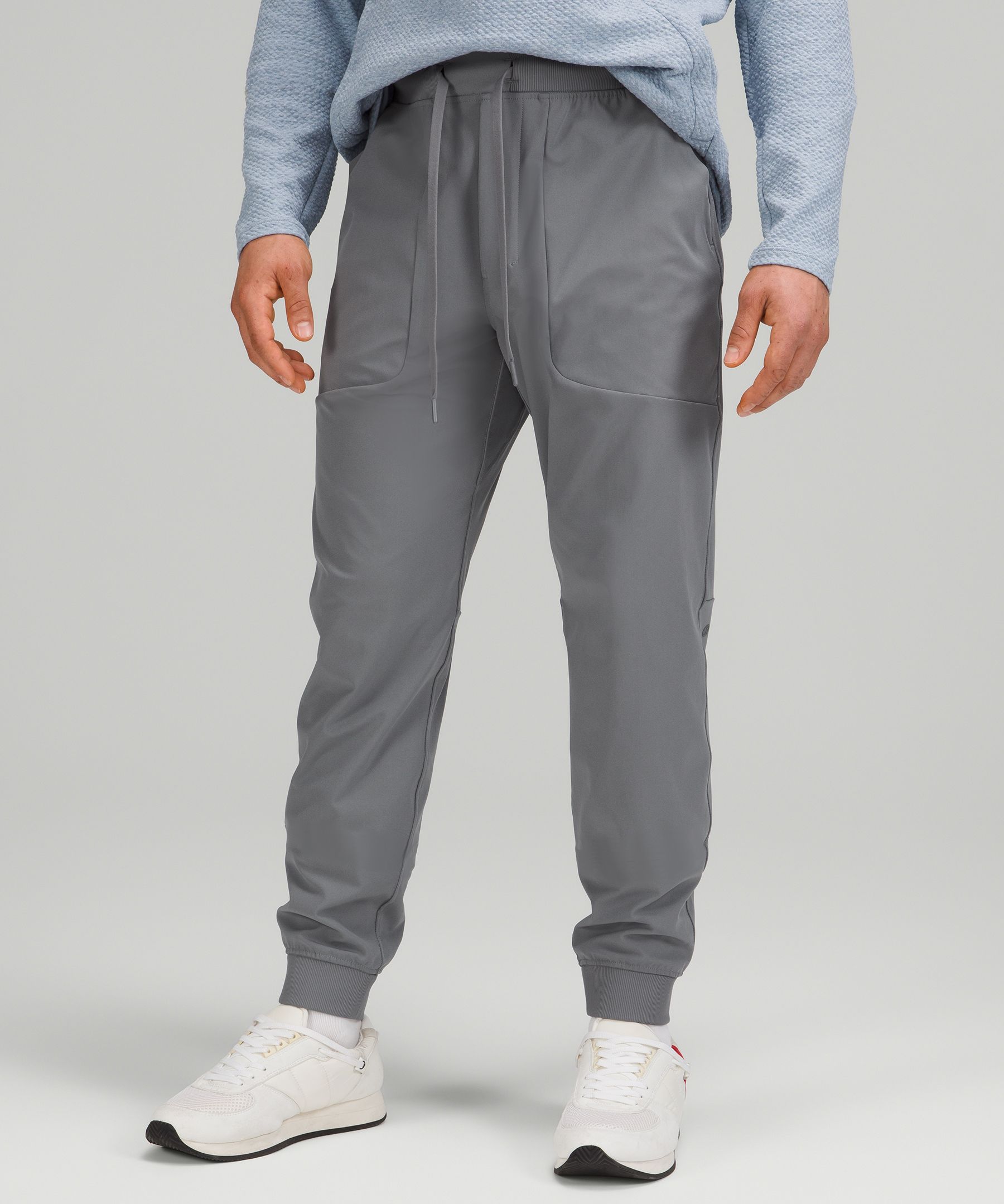 Lululemon Abc Joggers Warpstreme In Asphalt Grey