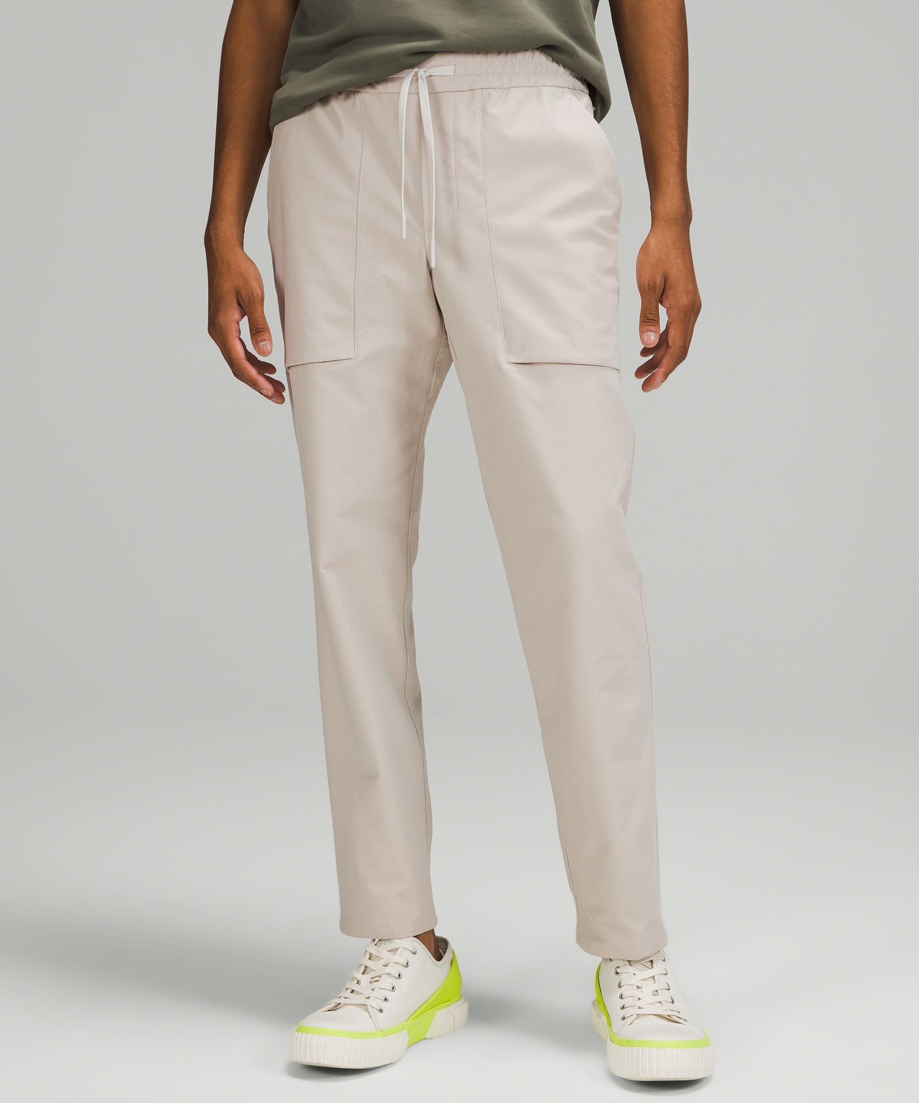 Lululemon Bowline Pants 30" Utilitech In Dove Grey