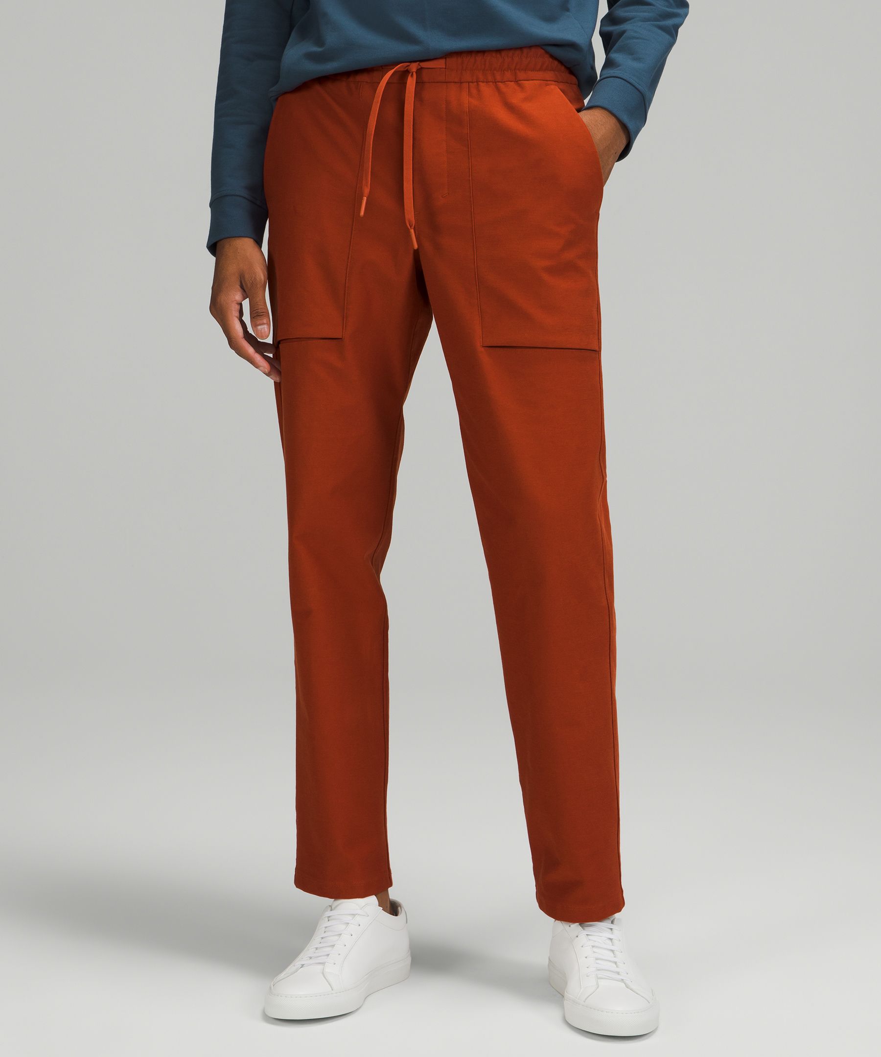 Lululemon Bowline Pants 30" Utilitech In Aztec Brick