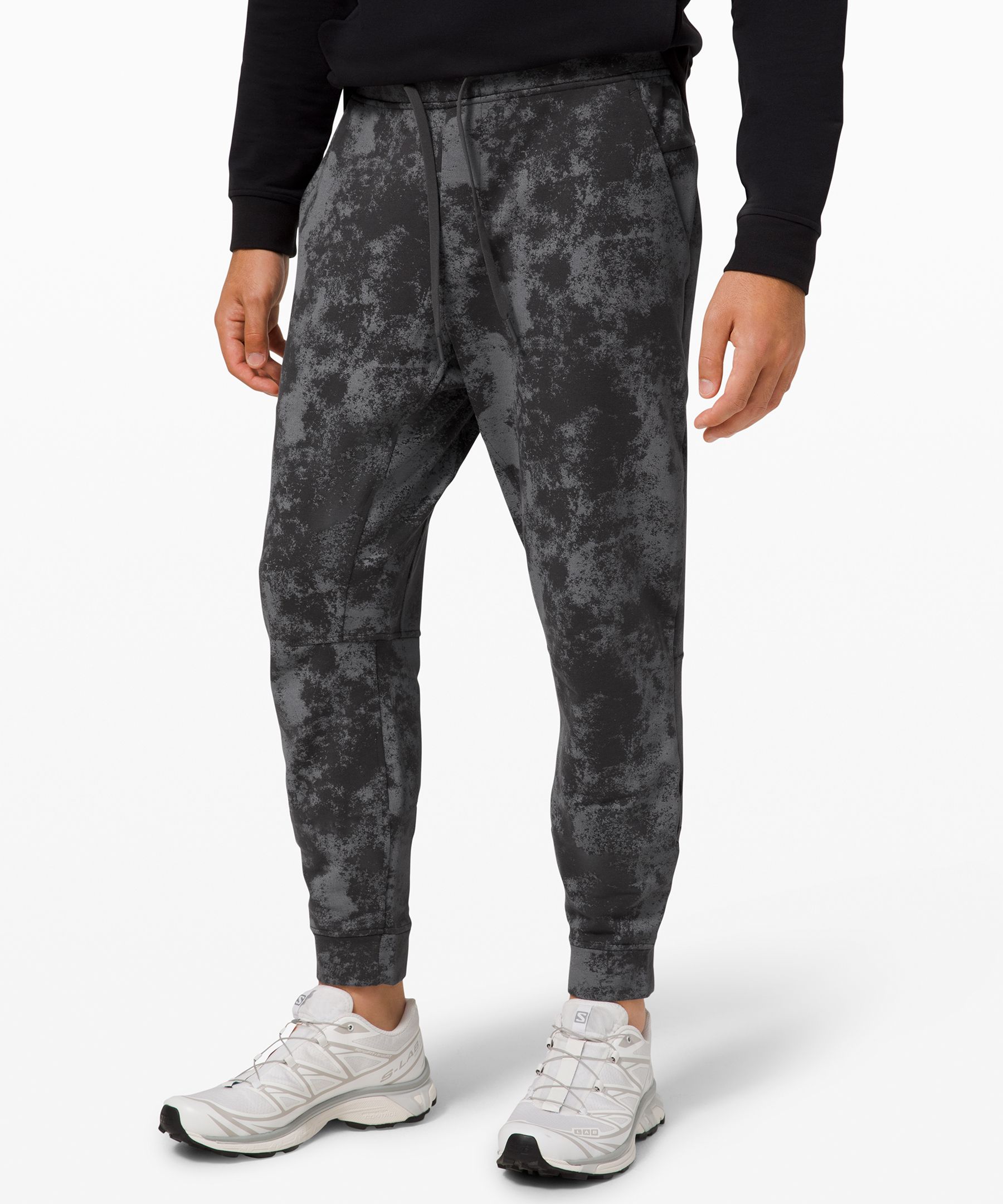 Lululemon City Sweat Joggers In Astral Graphite Grey Asphalt Grey