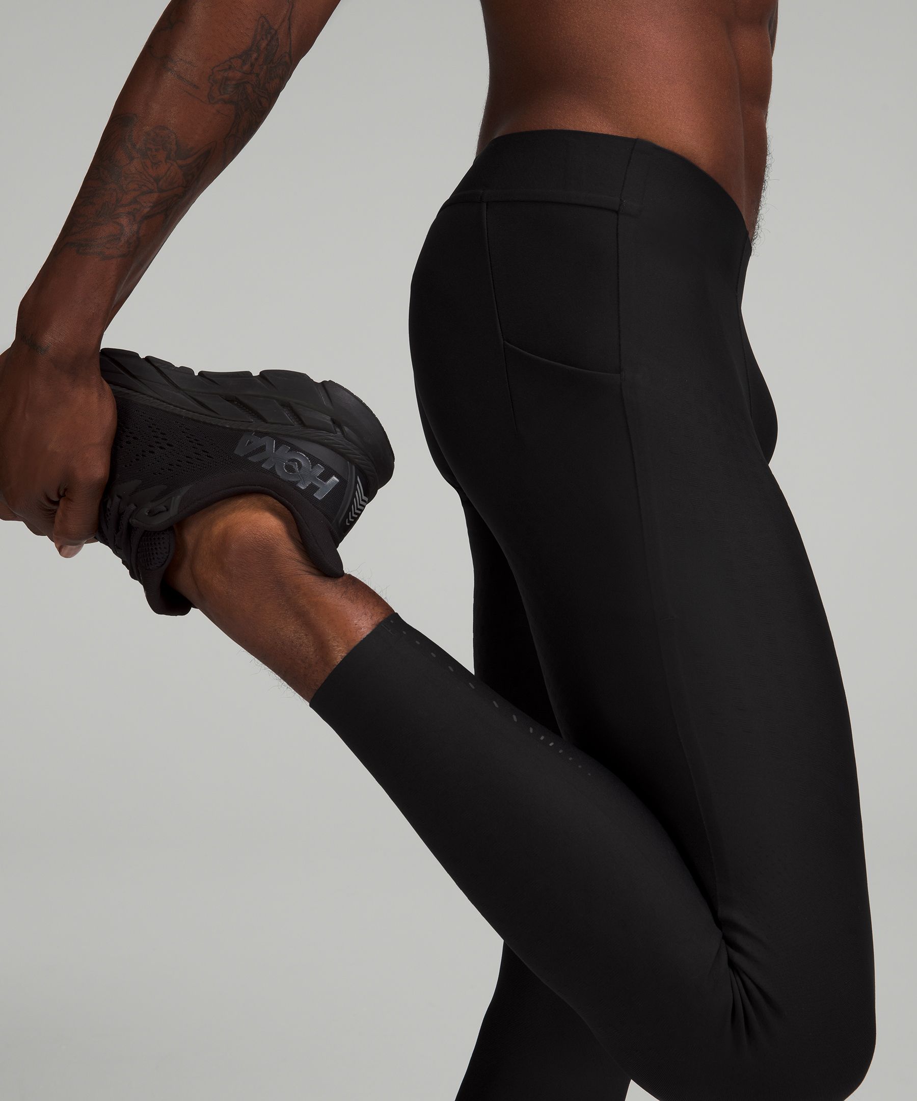 Ribbed Knit Leggings - Men - OBSOLETES DO NOT TOUCH