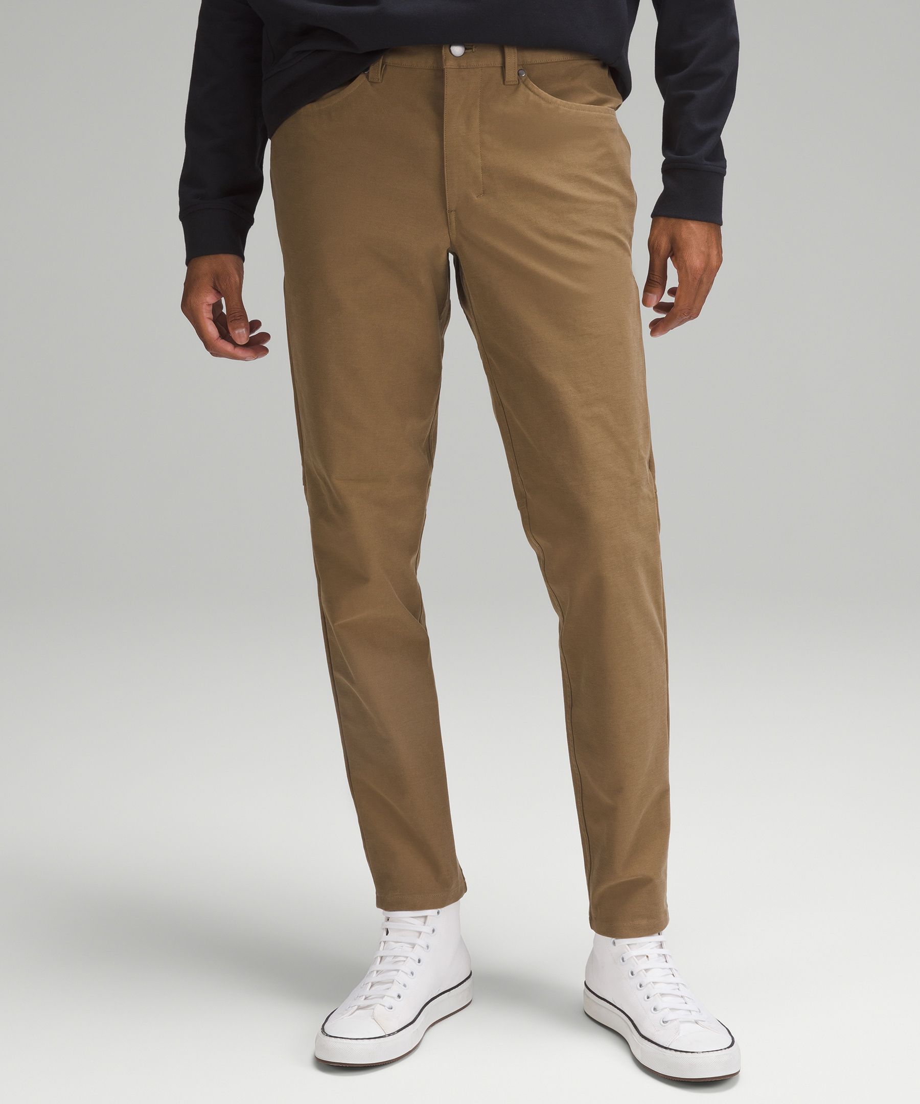 Trousers Lululemon Black size 6 US in Cotton - 29767225
