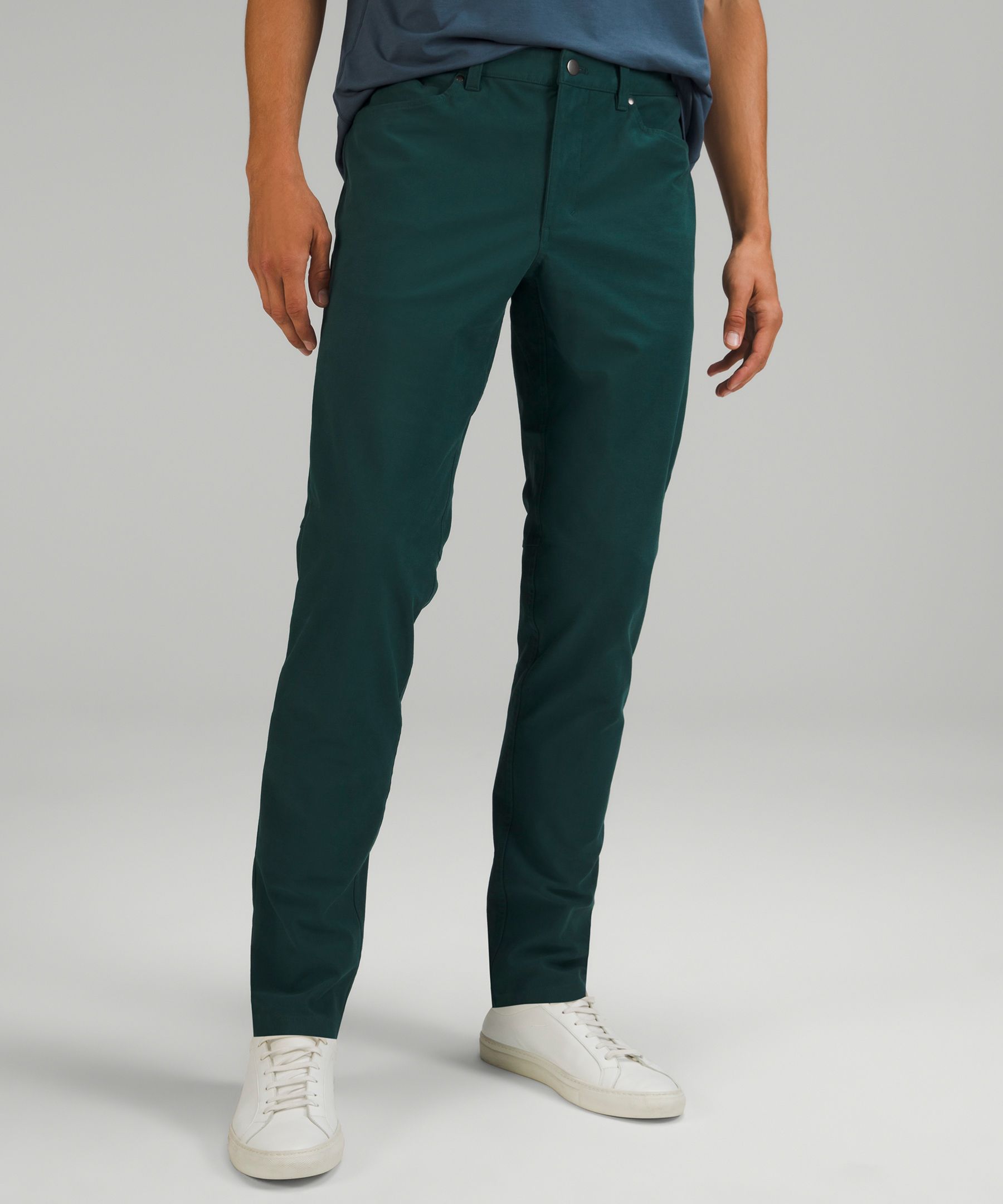 lululemon athletica, Pants, Lululemon Abc Pant Slim 32 Utilitech Rainforest  Green