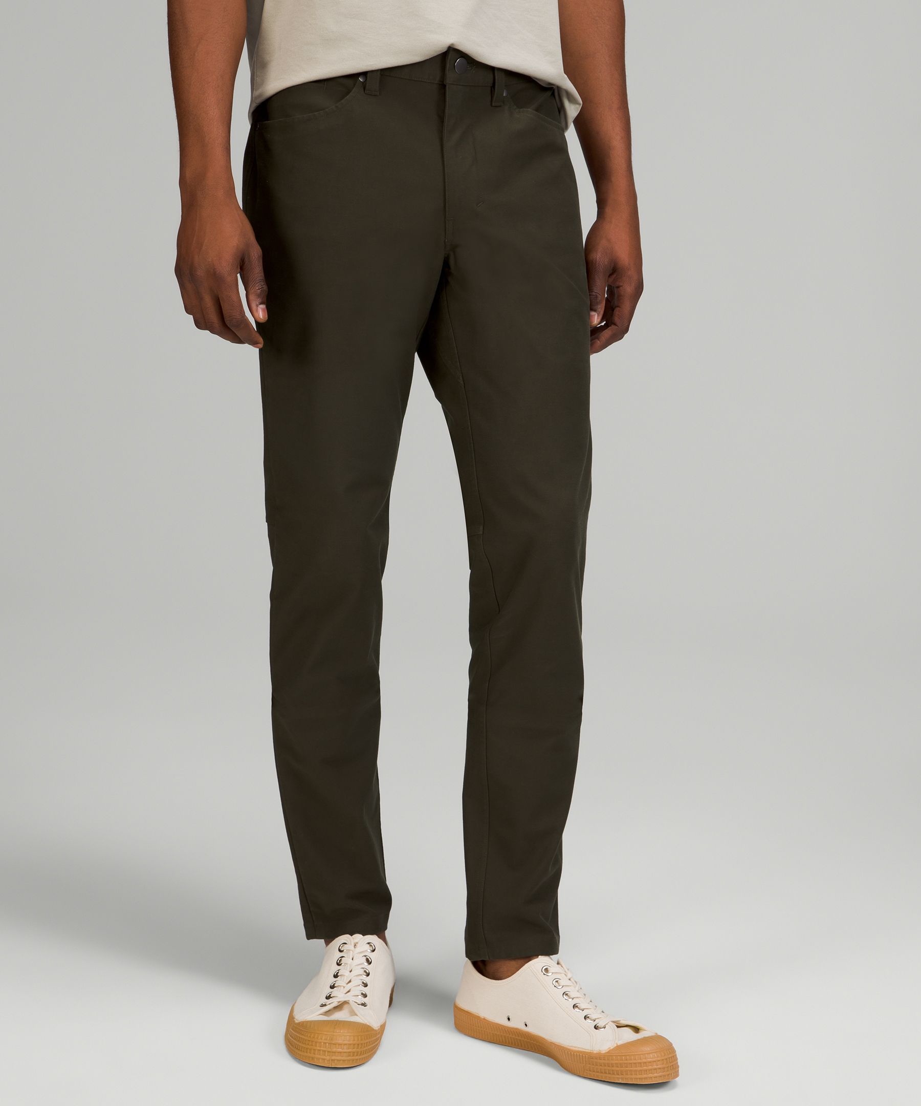 lululemon athletica Utilitech Classic-fit Pull-on Pants in Brown for Men