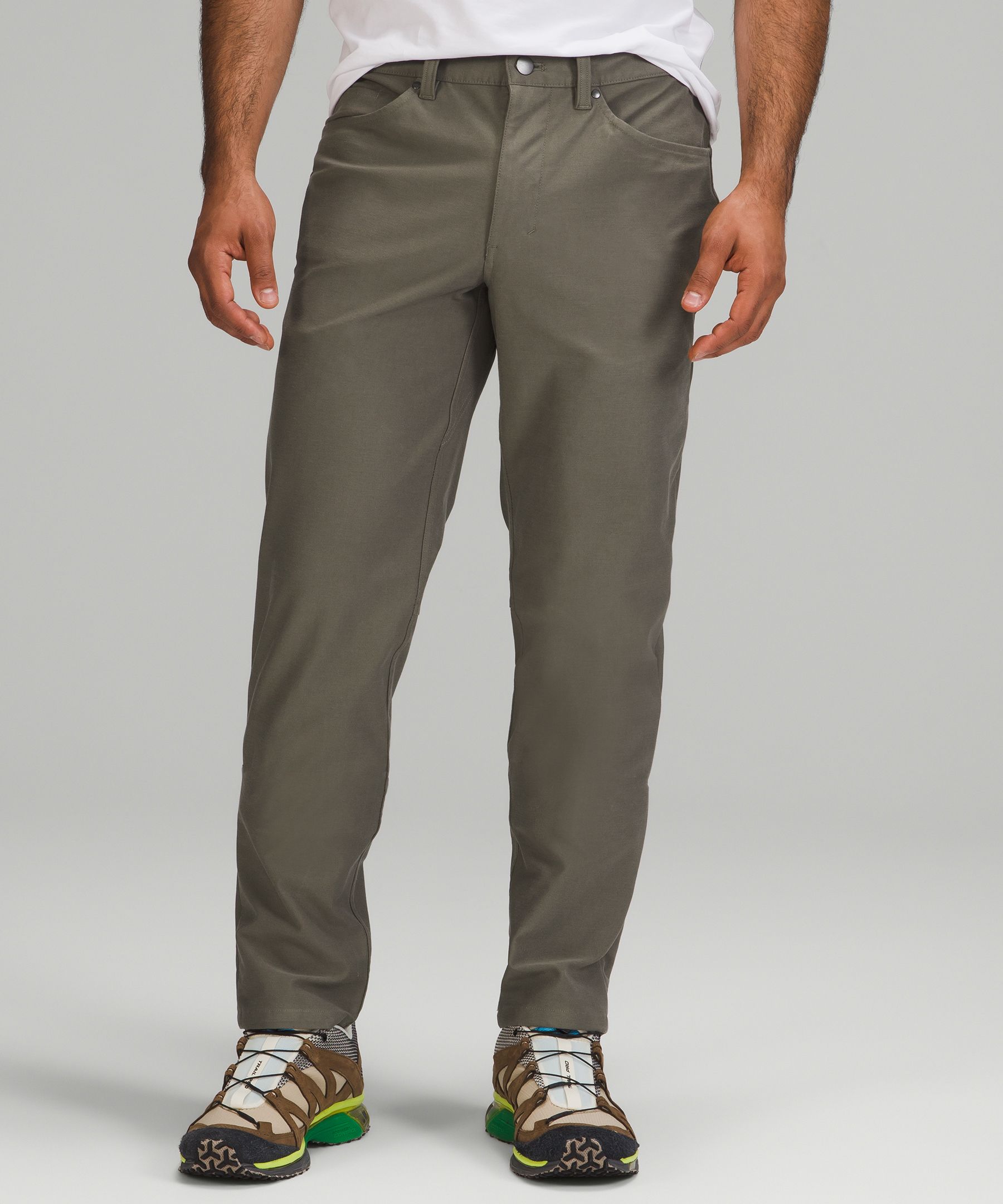 Lululemon Abc Slim-fit Pants 34" Utilitech In Rover