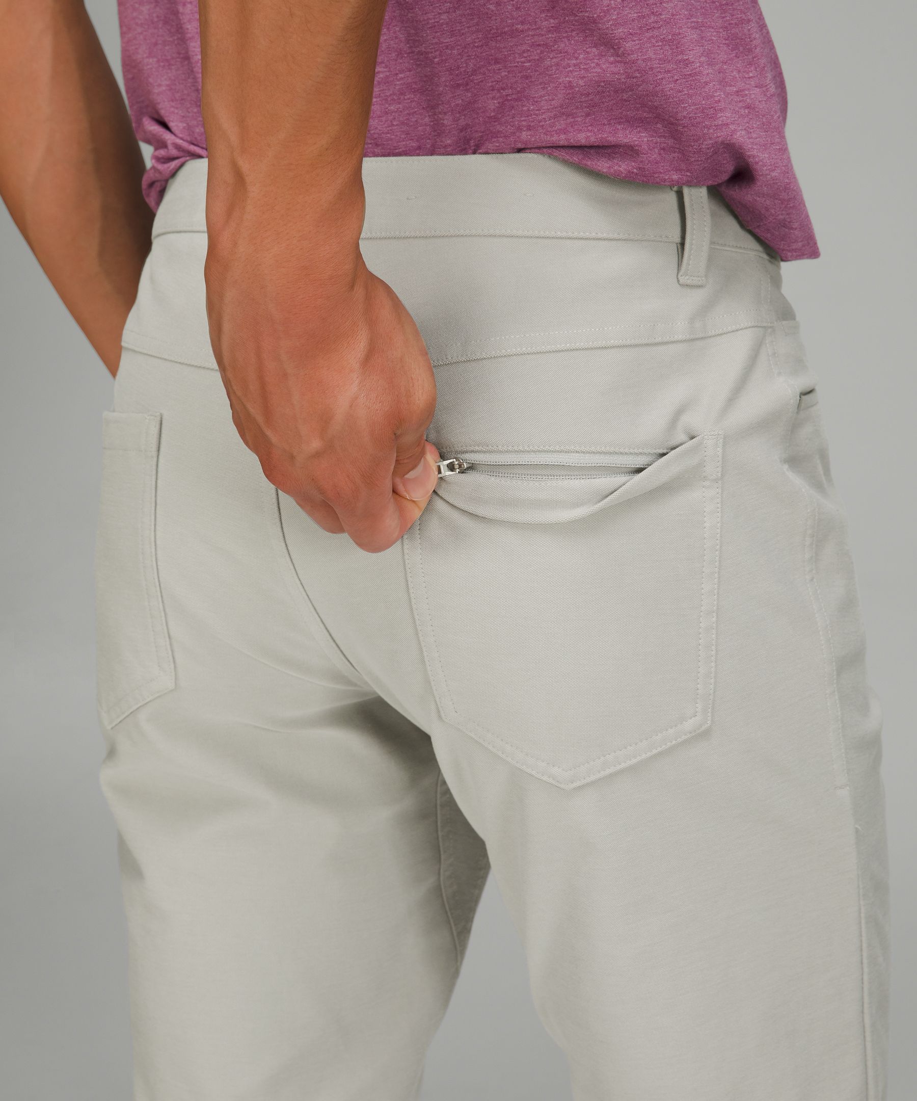 NWT Lululemon ABC Slim-Fit 5 Pocket Pant Size 28 Waist 32L Utilitech  Trench