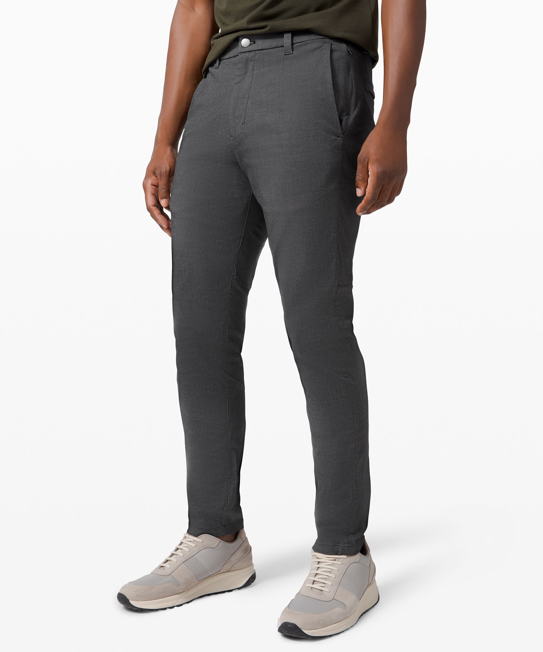 Lululemon Commission Pant Slim *oxford 34 In Grey