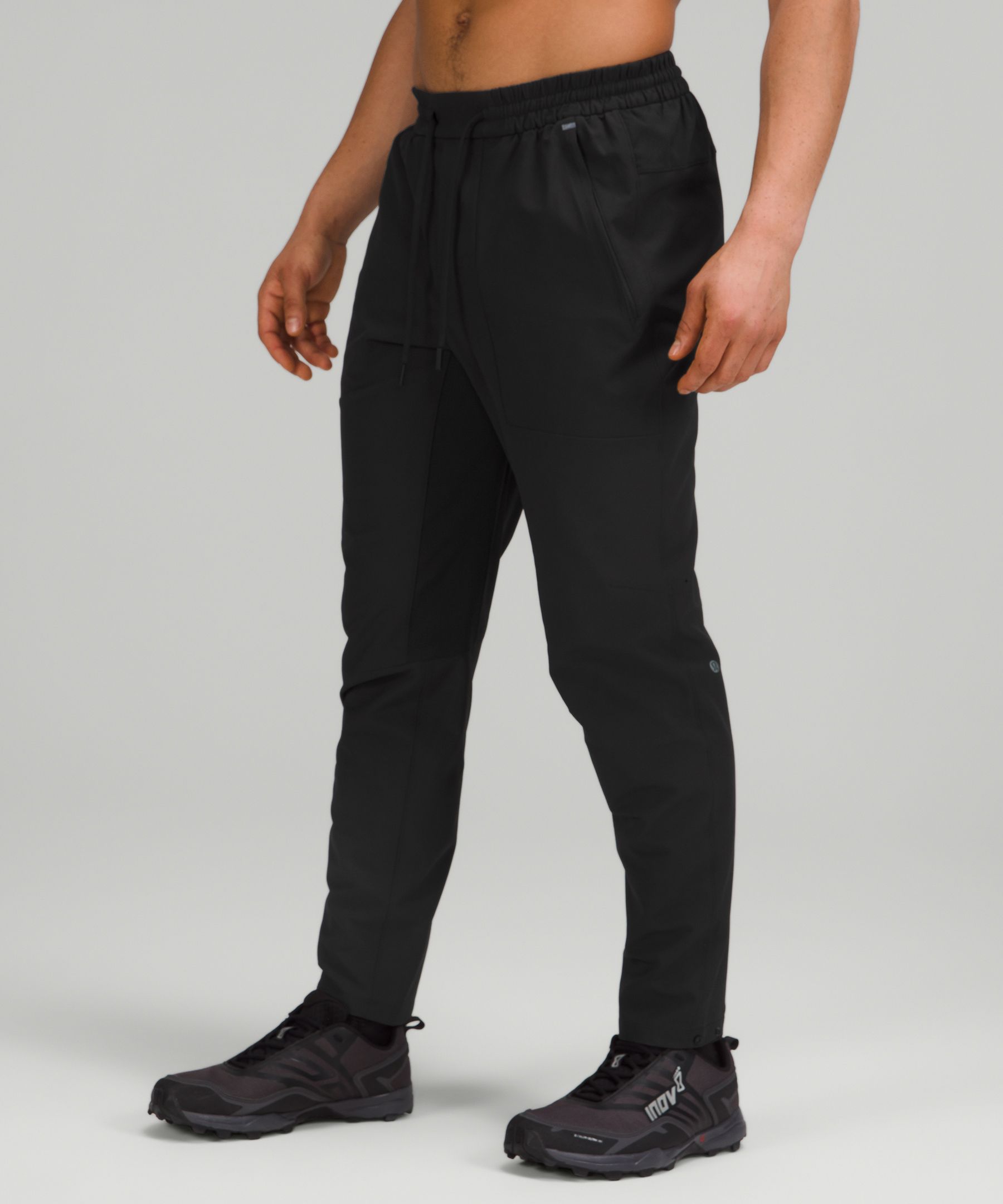 lululemon mens black joggers