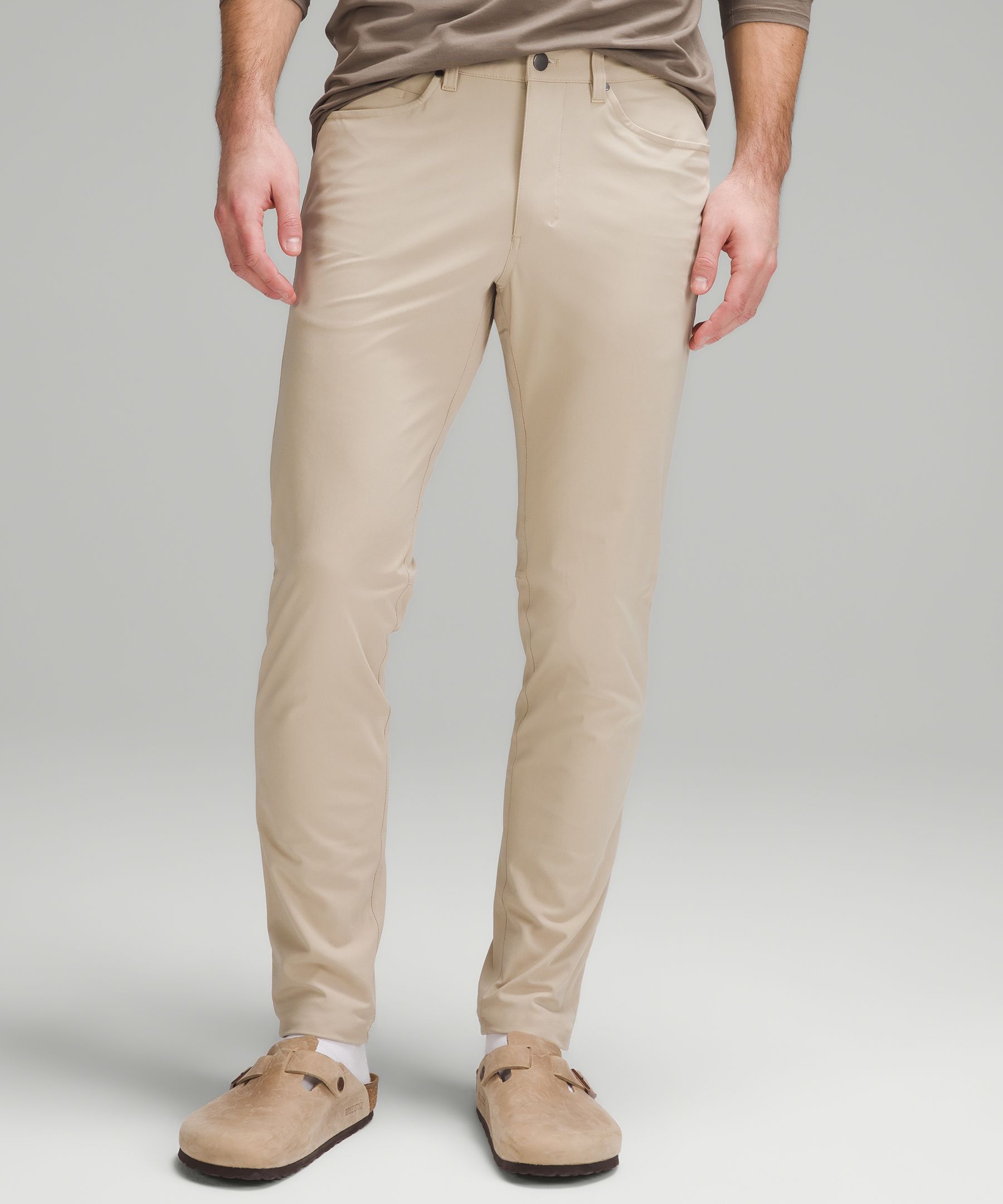 Narrow-Fit Five-Pocket Pants