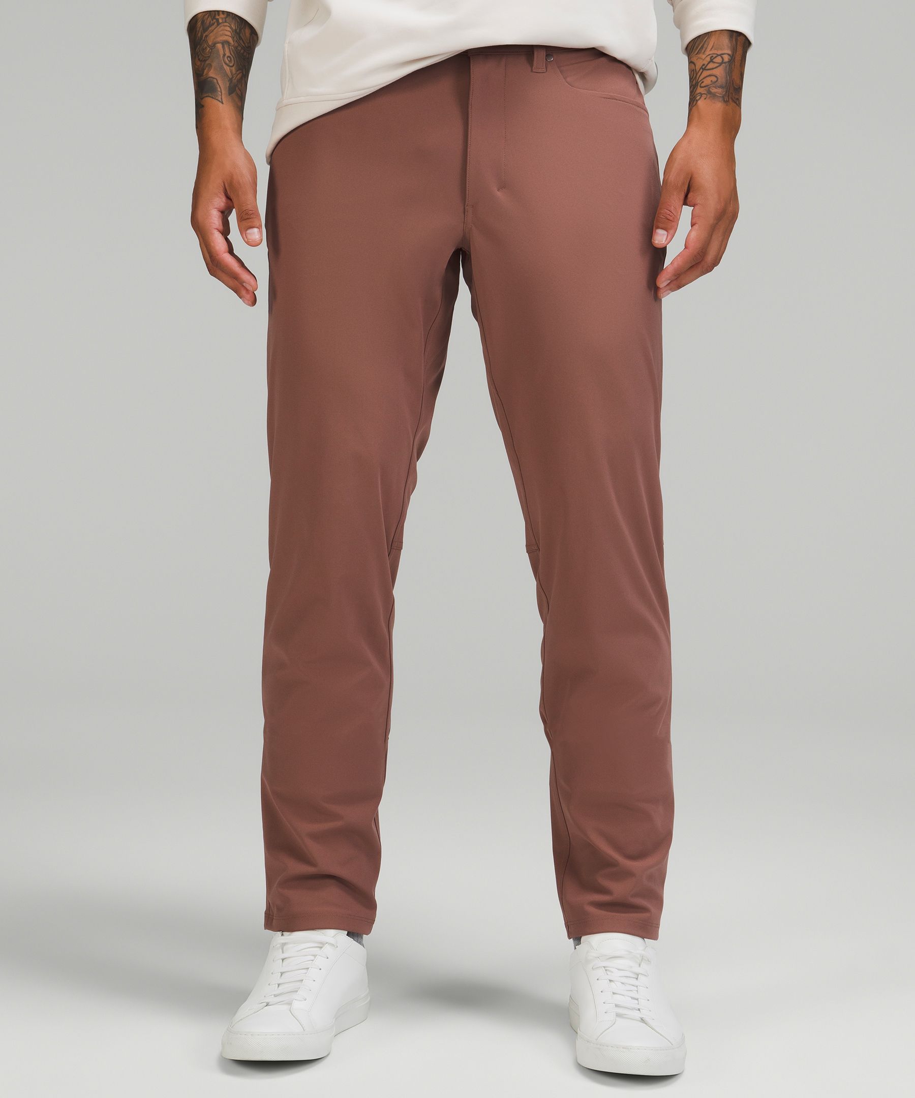 Lululemon ABC Classic-Fit Pant 34 *Warpstreme - Butternut Brown