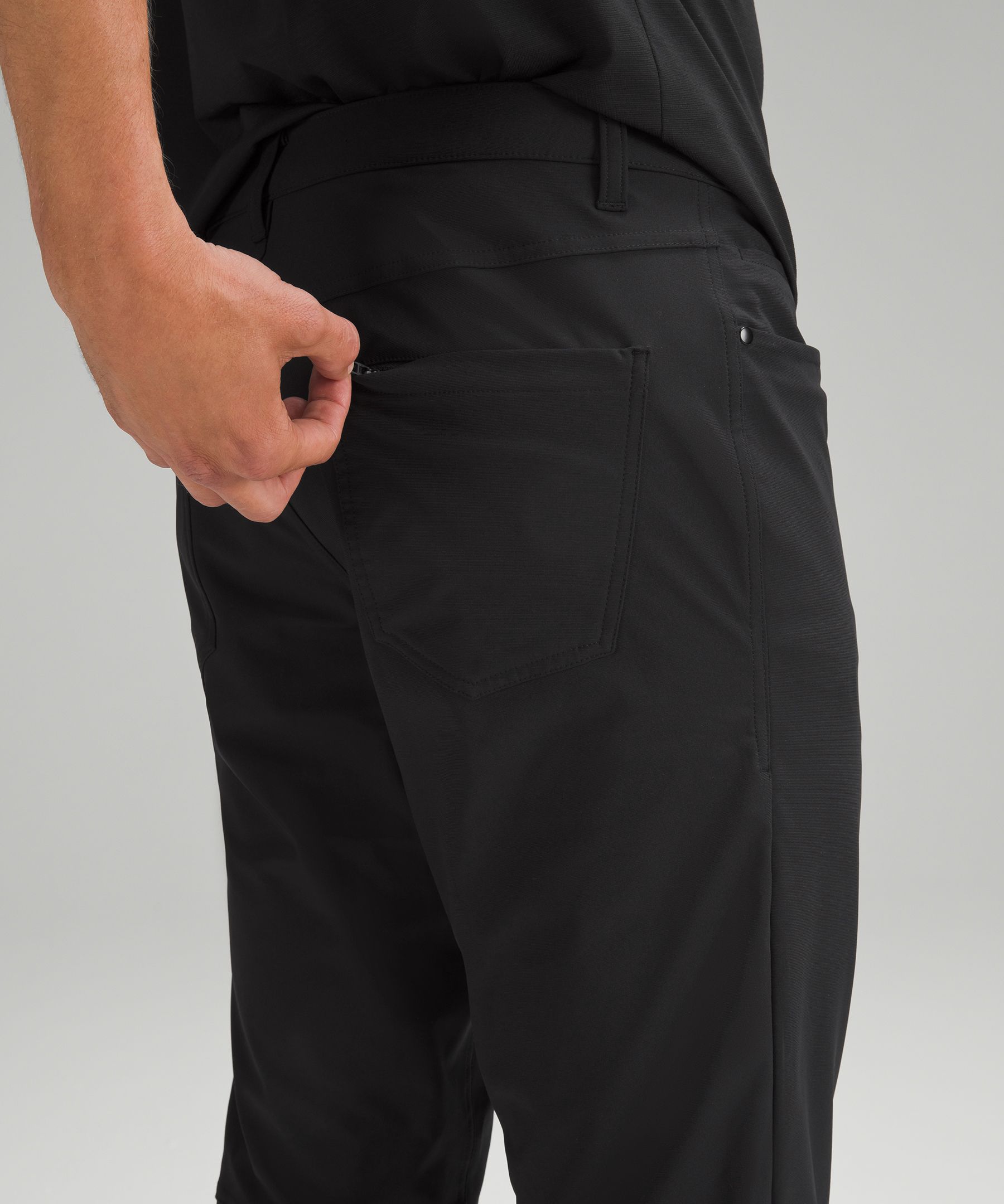 lululemon athletica, Pants, Lululemon Abc Classicfit 5 Pocket Warpstreme  Pants In Black