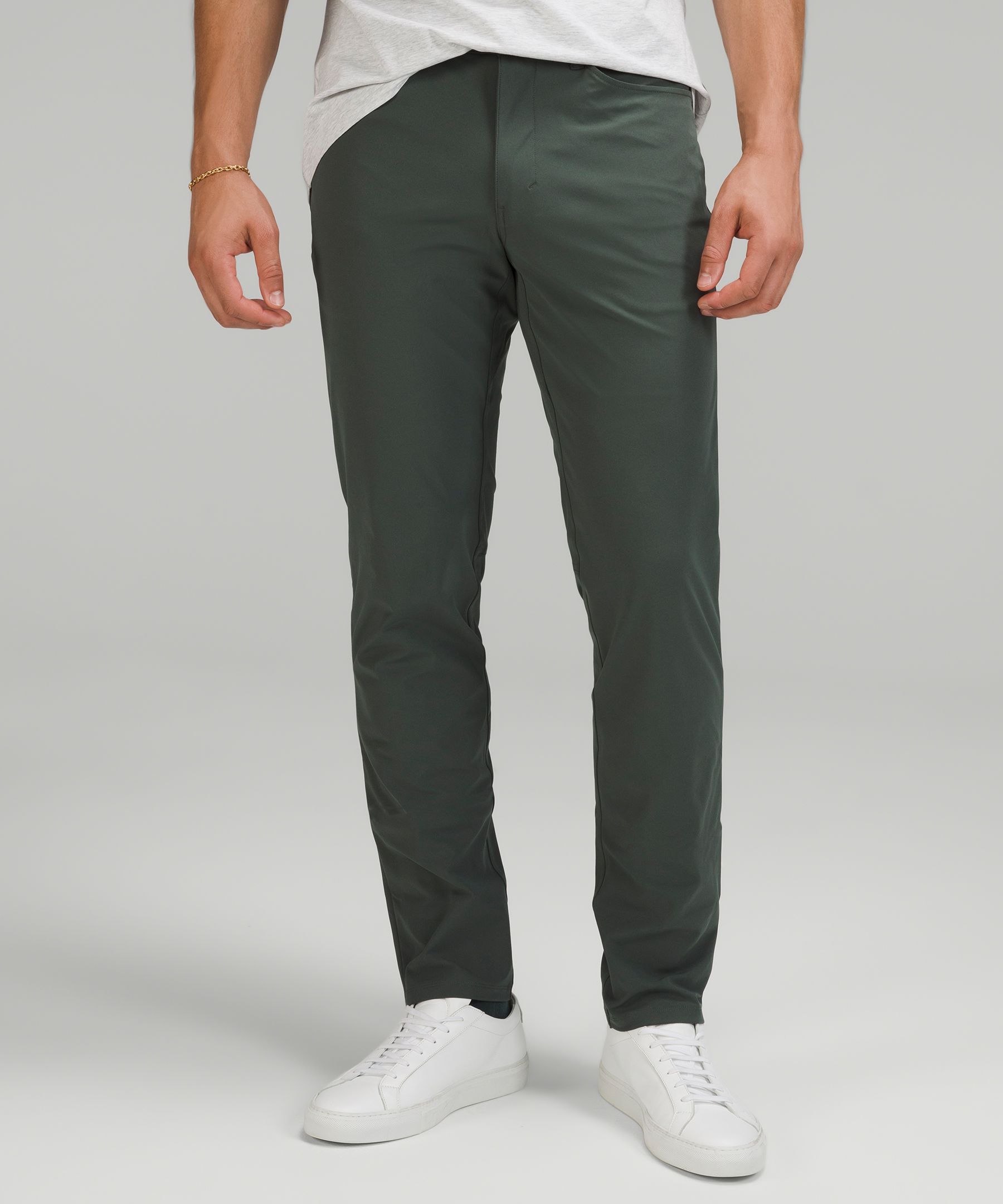 Lululemon ABC Classic-Fit Pant 34 *Warpstreme - Smoked Spruce