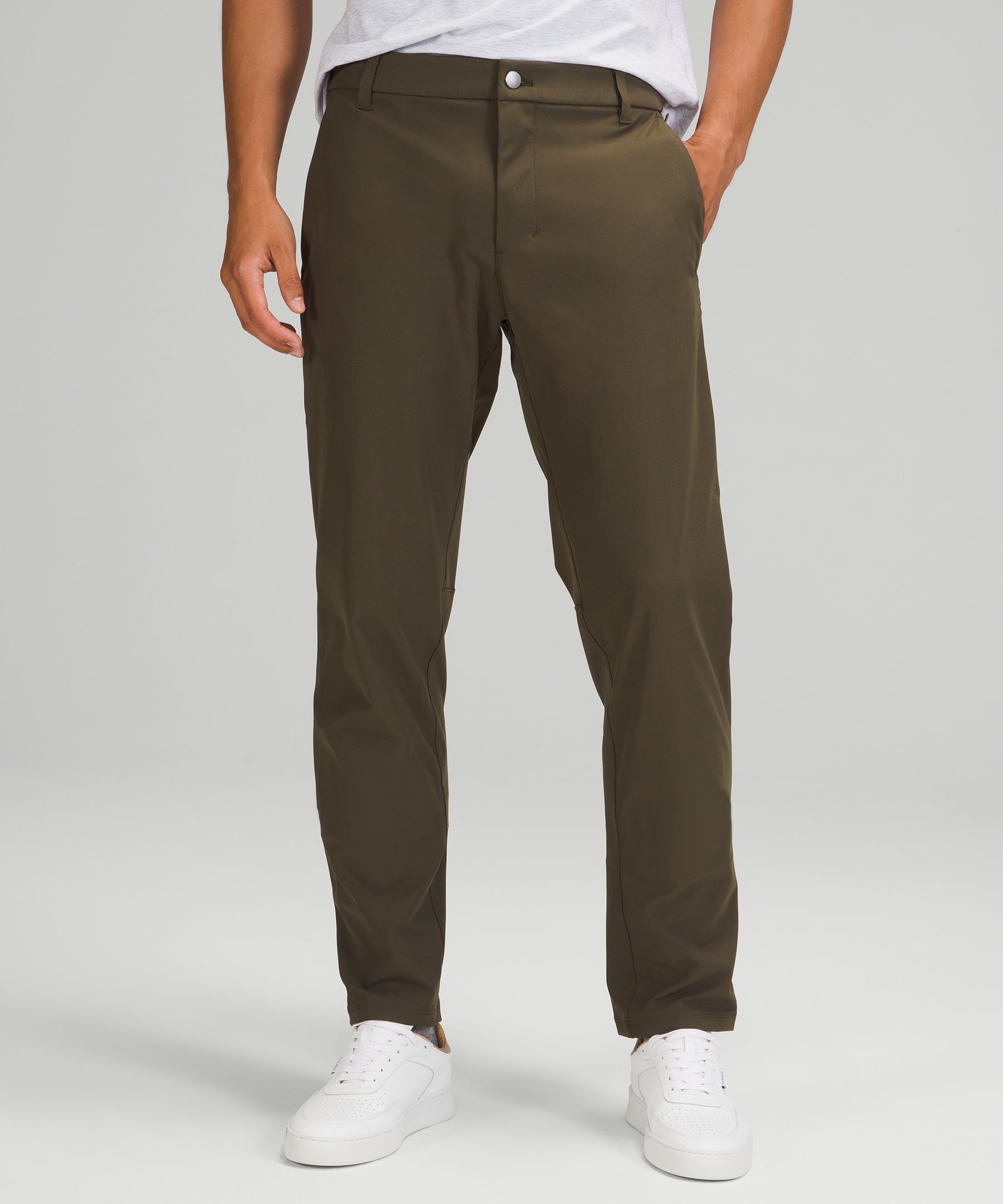 Lululemon Commission Slim-fit Pants 30 Warpstreme - Asphalt Grey