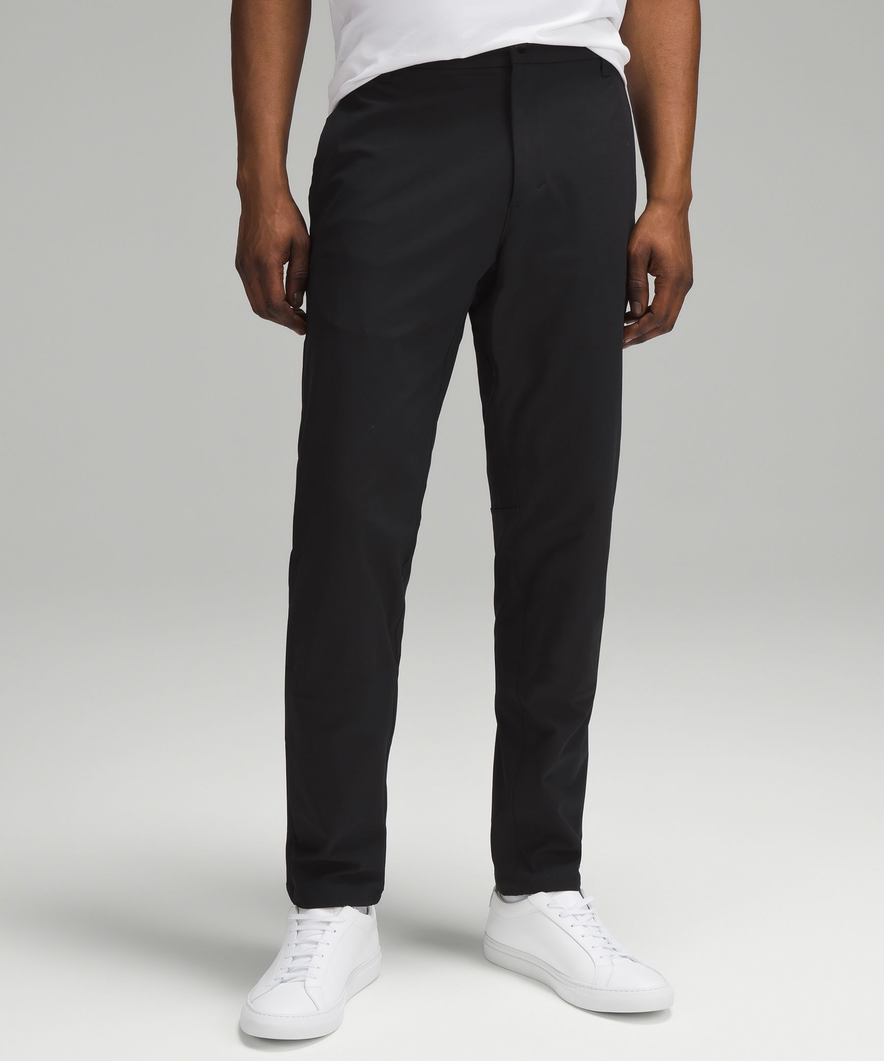 Lululemon Commission Classic-fit Pants 32" Warpstreme In Black