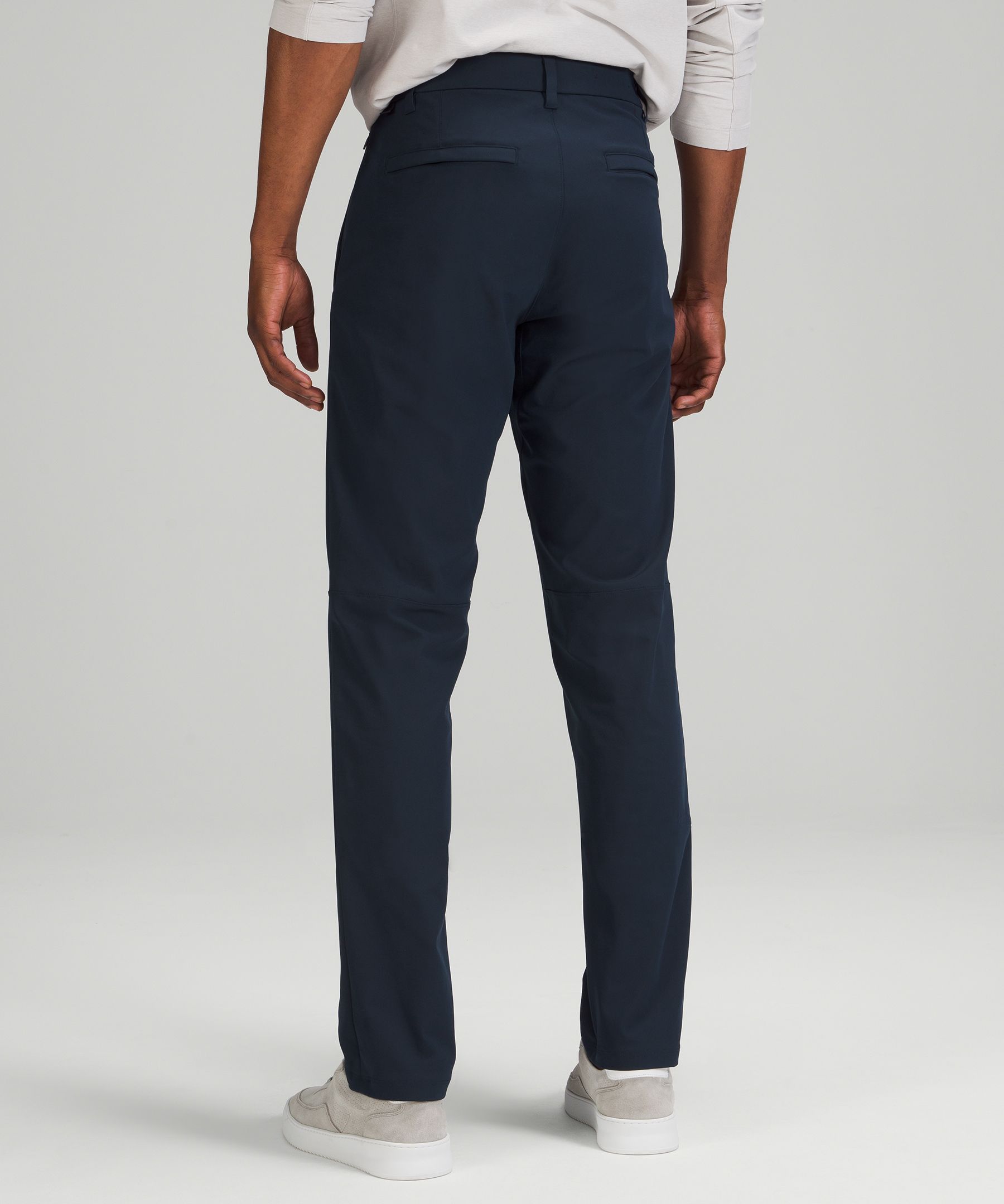lululemon athletica Commission Slim-fit Pant 32 Warpstreme in Blue for Men