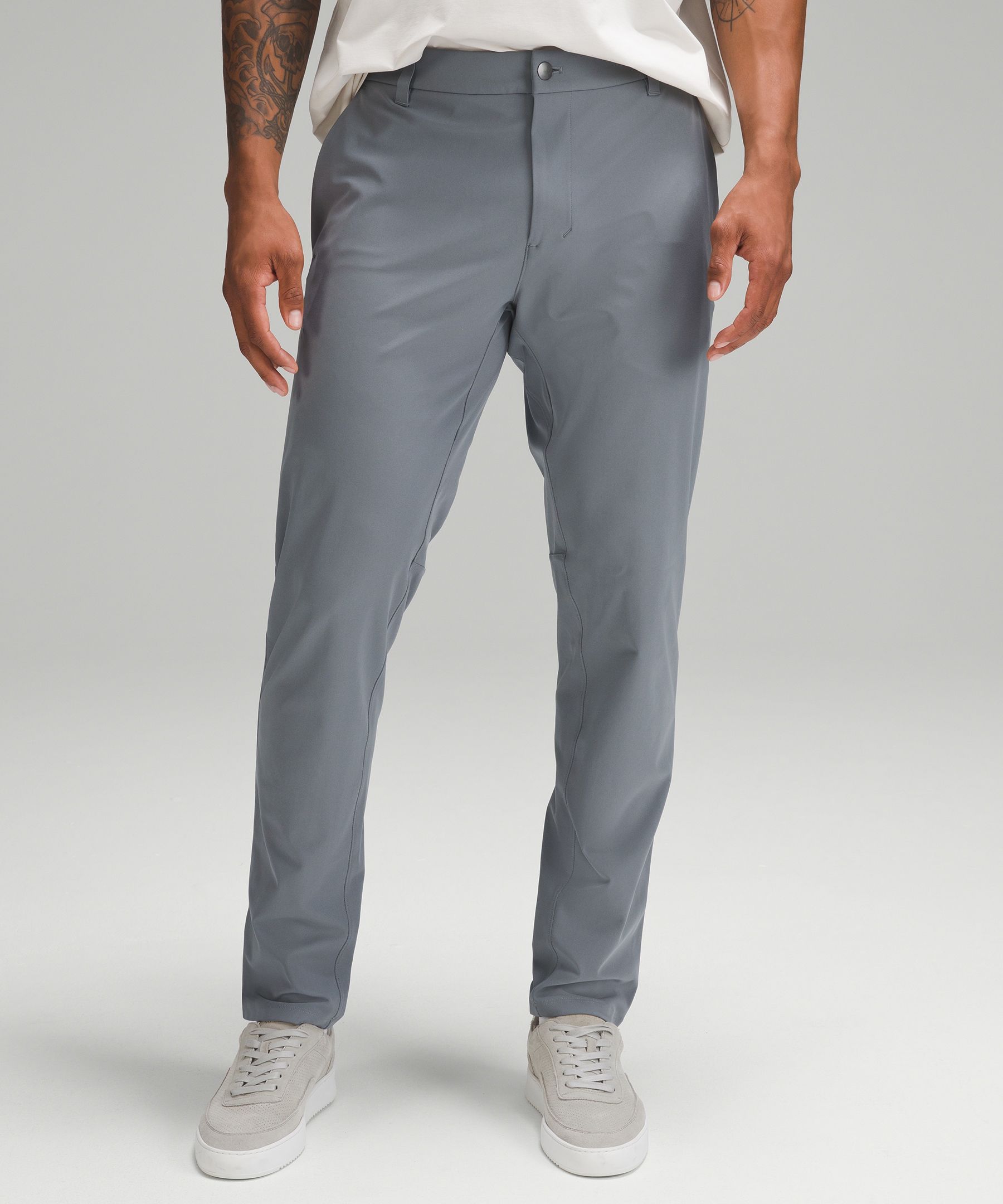 black cargo pants tapered