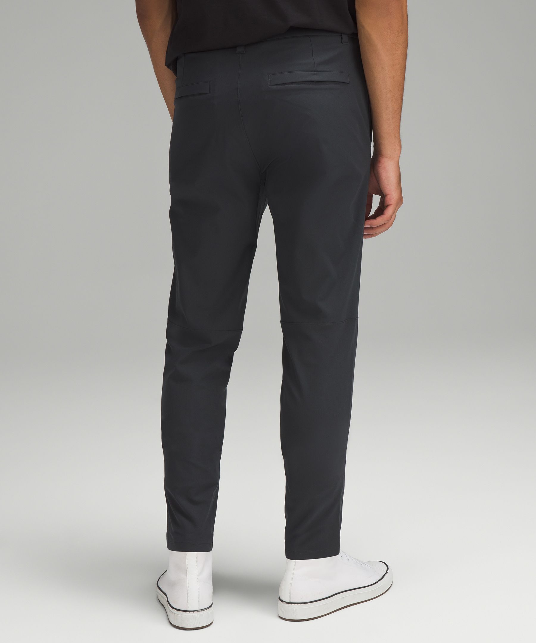 lululemon athletica Commission Slim-fit Pants 34 Warpstreme in Black for  Men