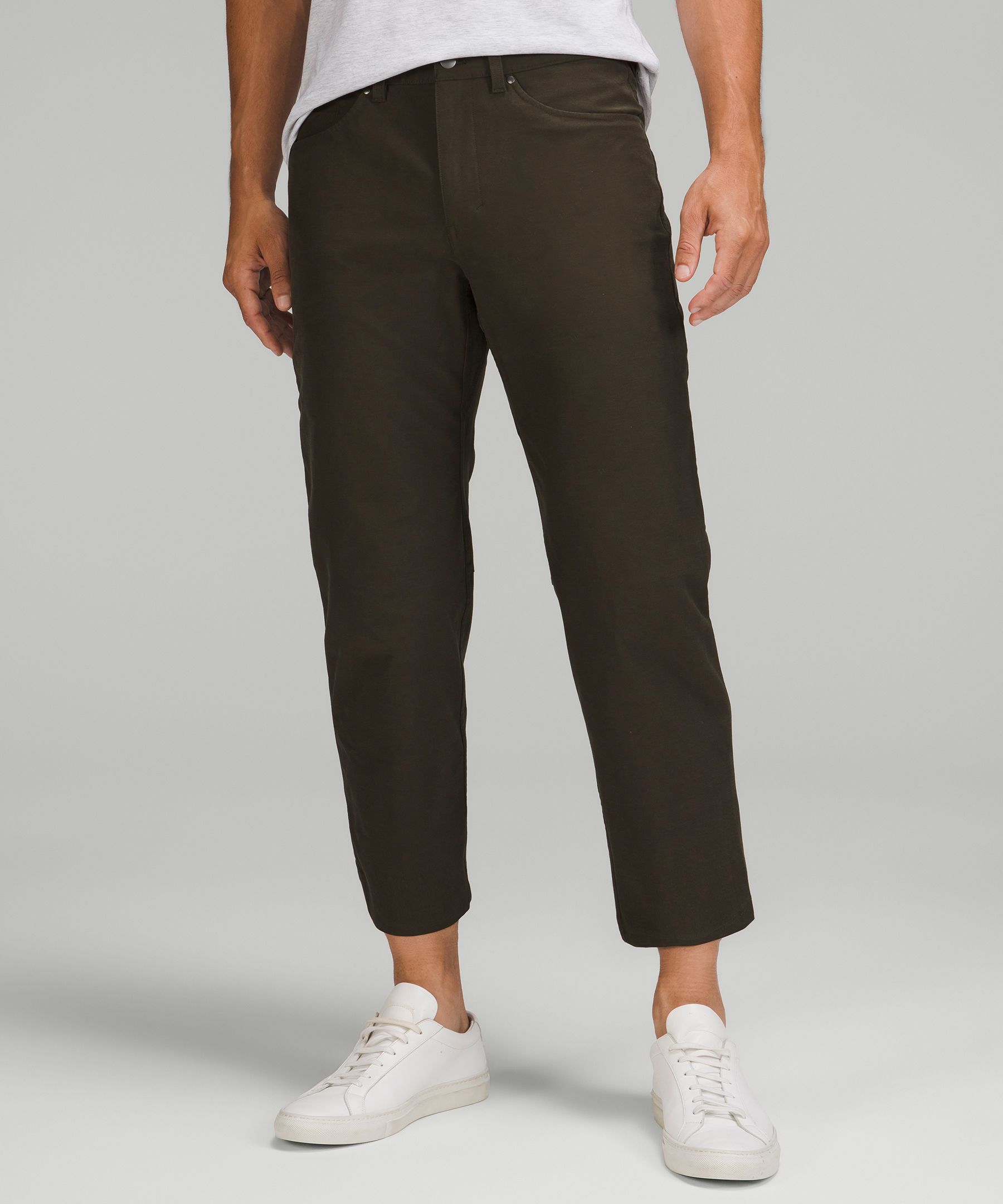 Lululemon ABC Crop Pant Relaxed *Utilitech - Rainforest Green