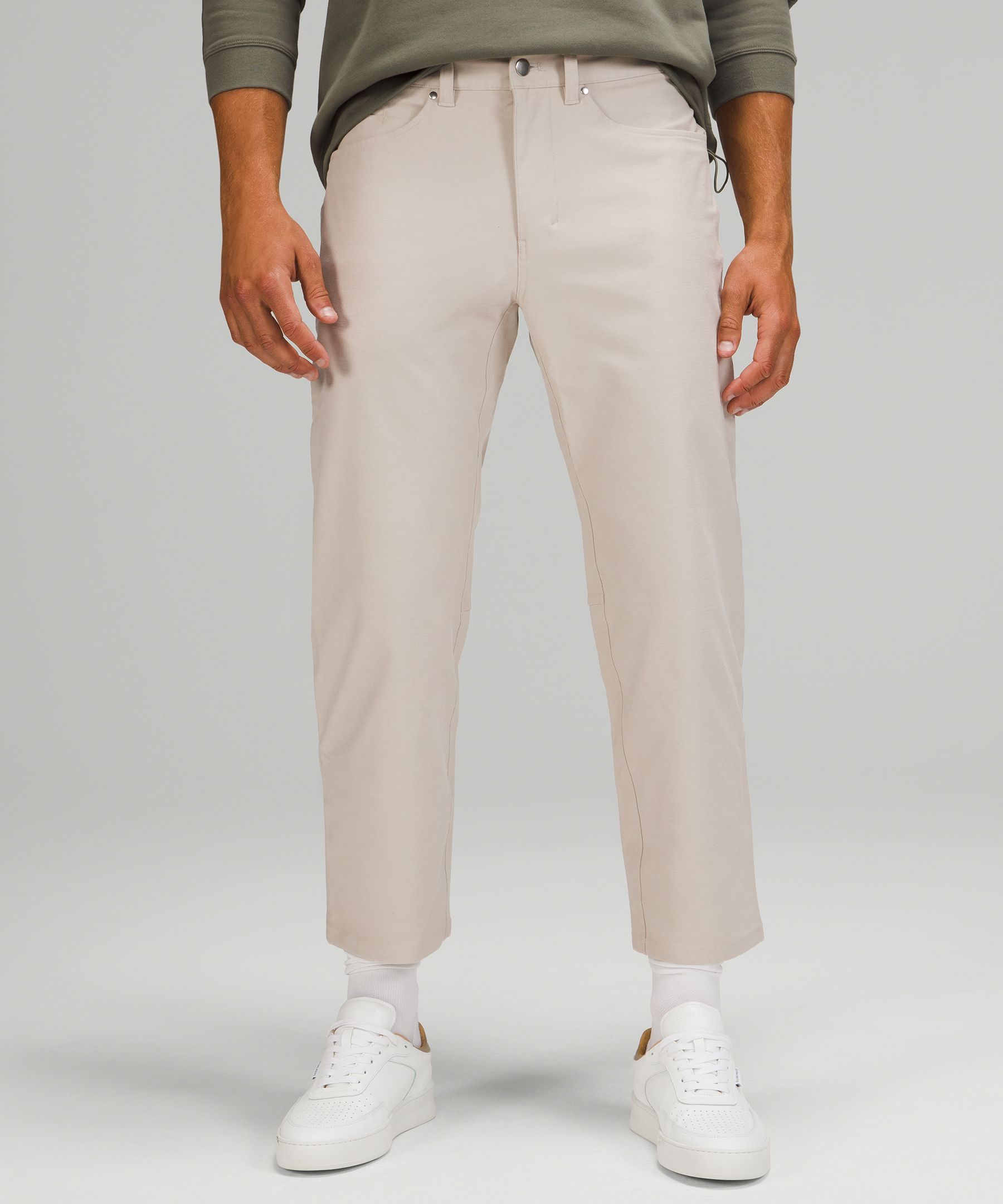Lululemon Abc Relaxed-fit Crop Pants Utilitech In Dove Grey | ModeSens