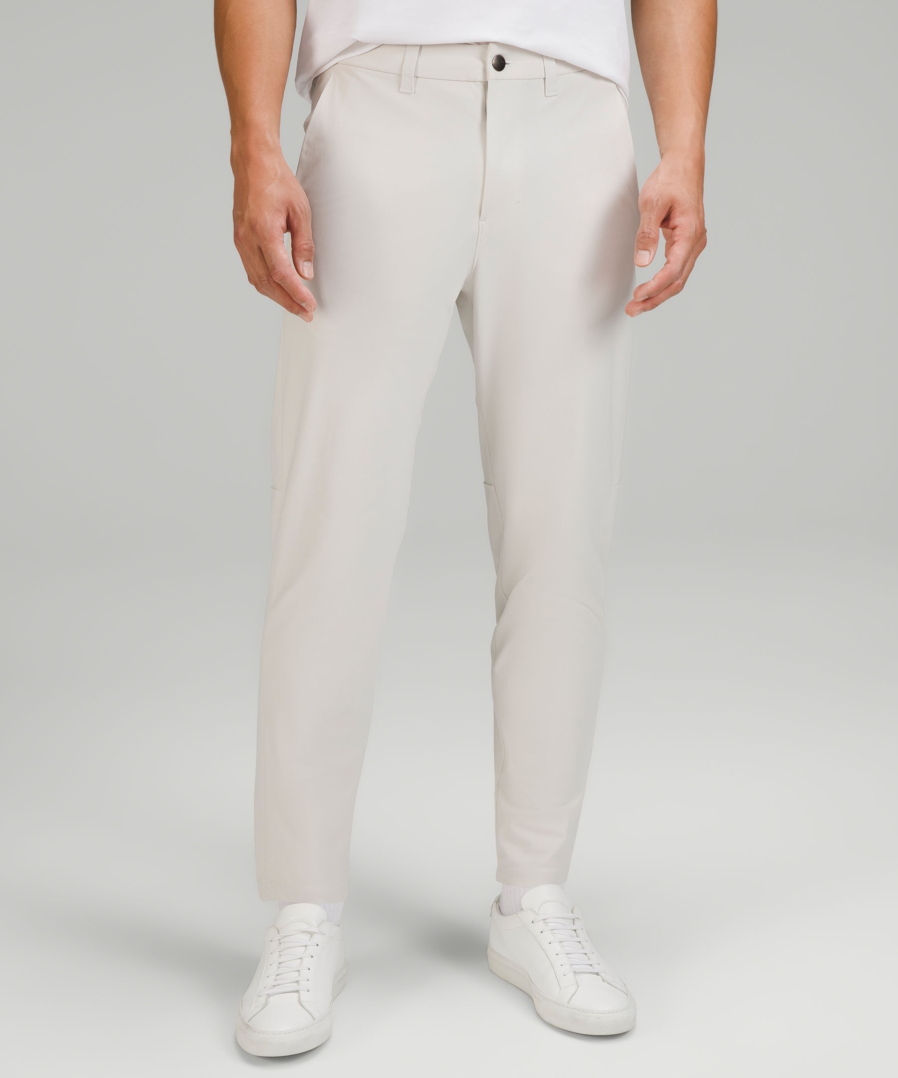 Asia mid-rise slim pant