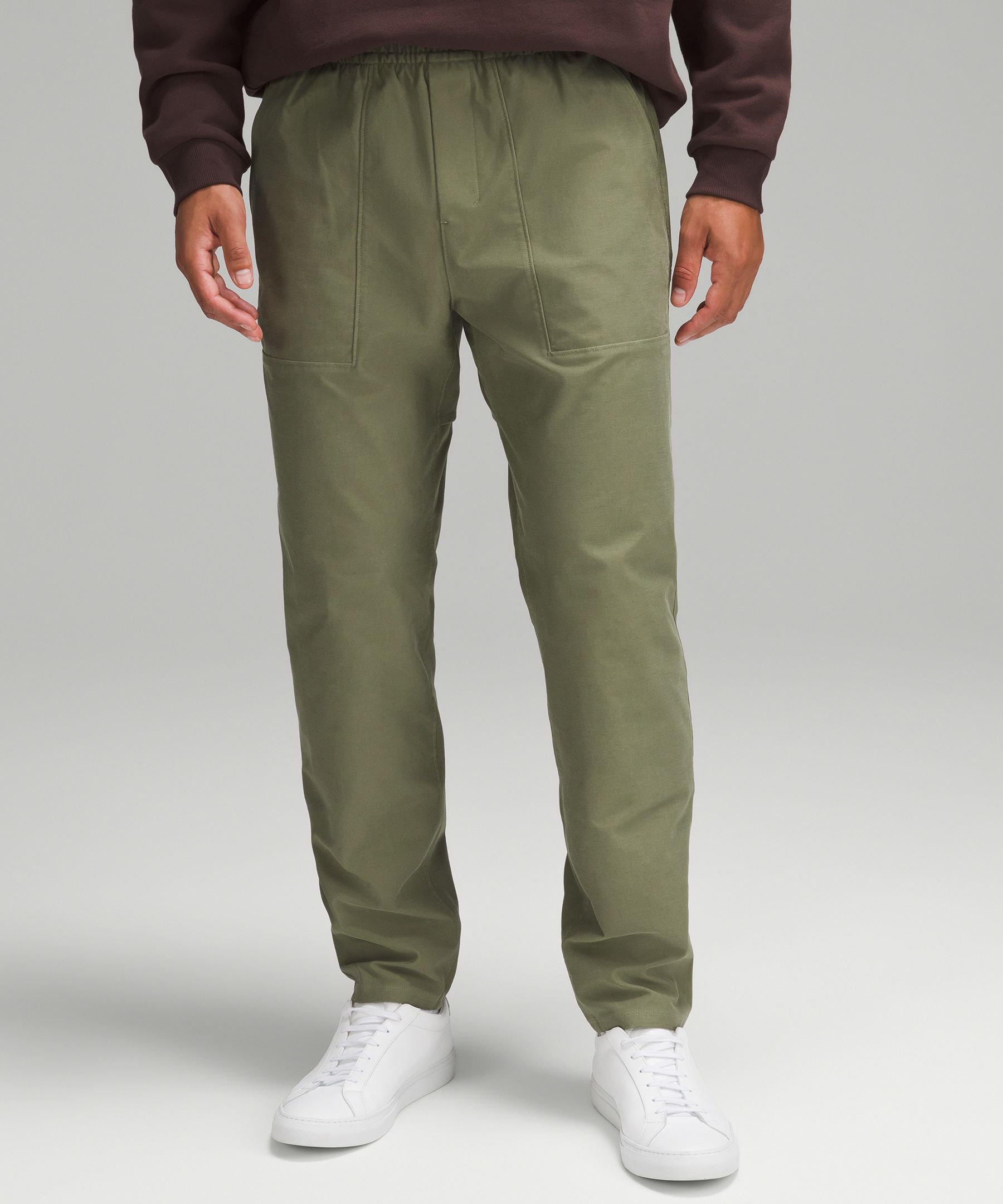 Men’s olive green lululemon work pants