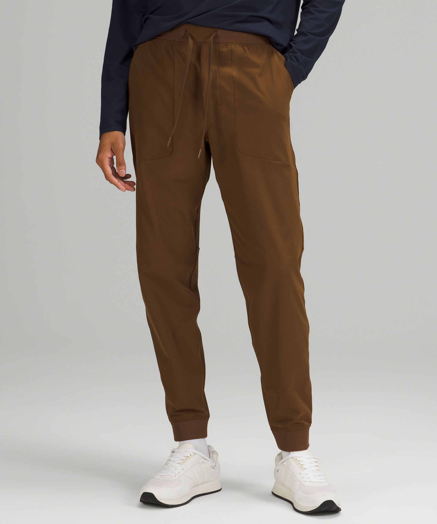 brown jogging bottoms mens