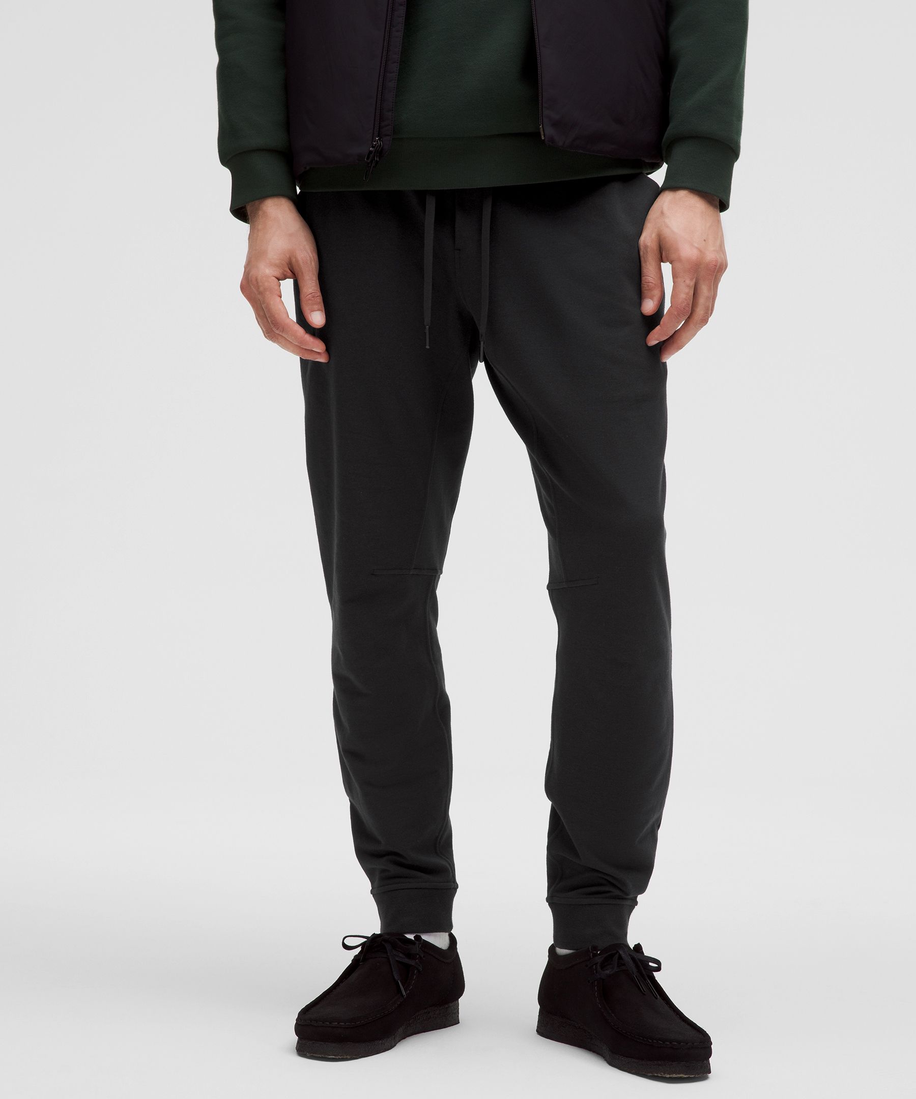 Lululemon City Sweat Technical-jersey Track Pants In Black