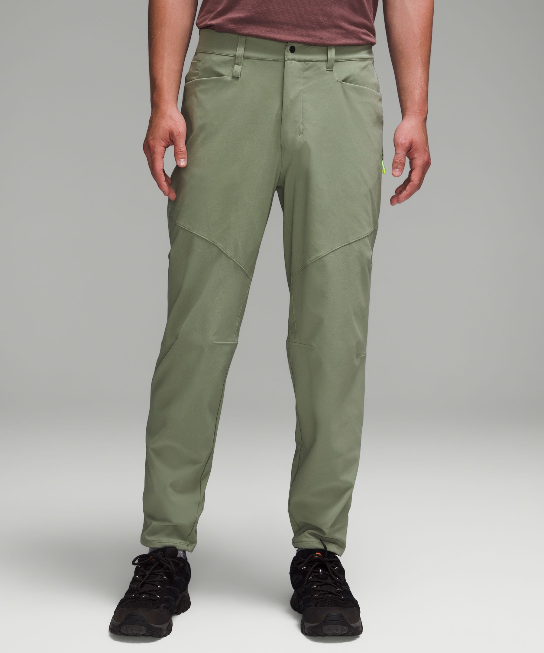 Lululemon Classic-fit Hiking Pants 30 In Laurel Green