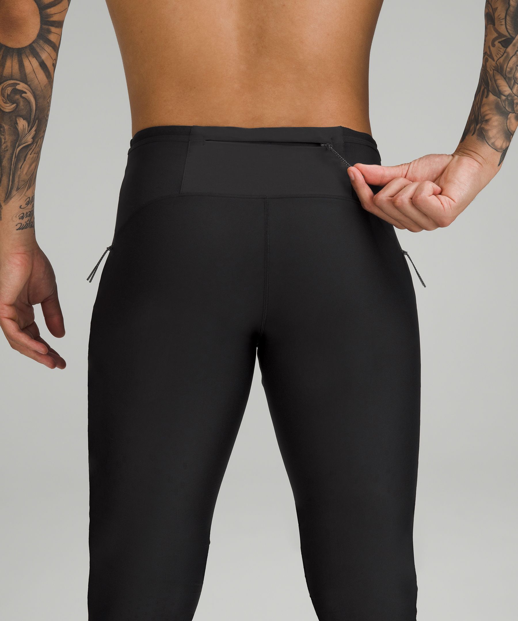 lululemon SENSEKNIT™ RUNNING - Tights - black