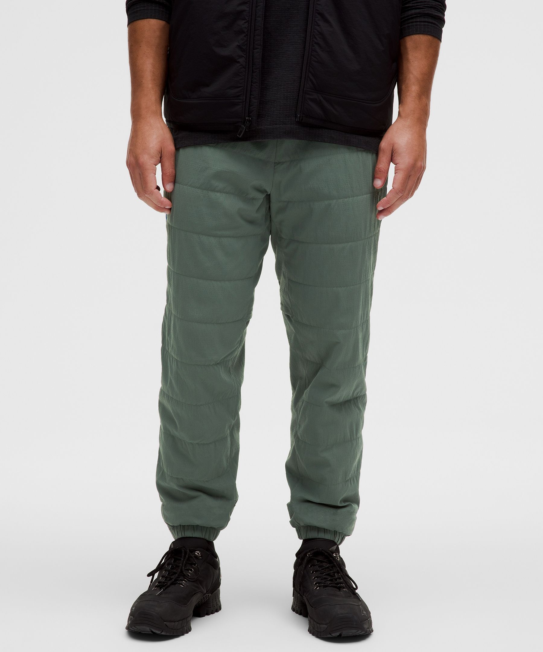 Insulated fashion jogging pants