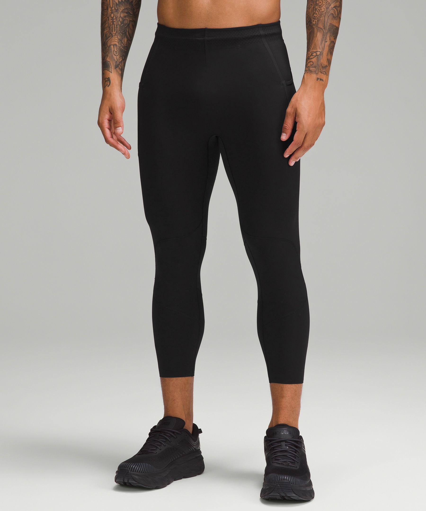  NEOOD Contrast Mesh Tummy Control Sports Leggings with