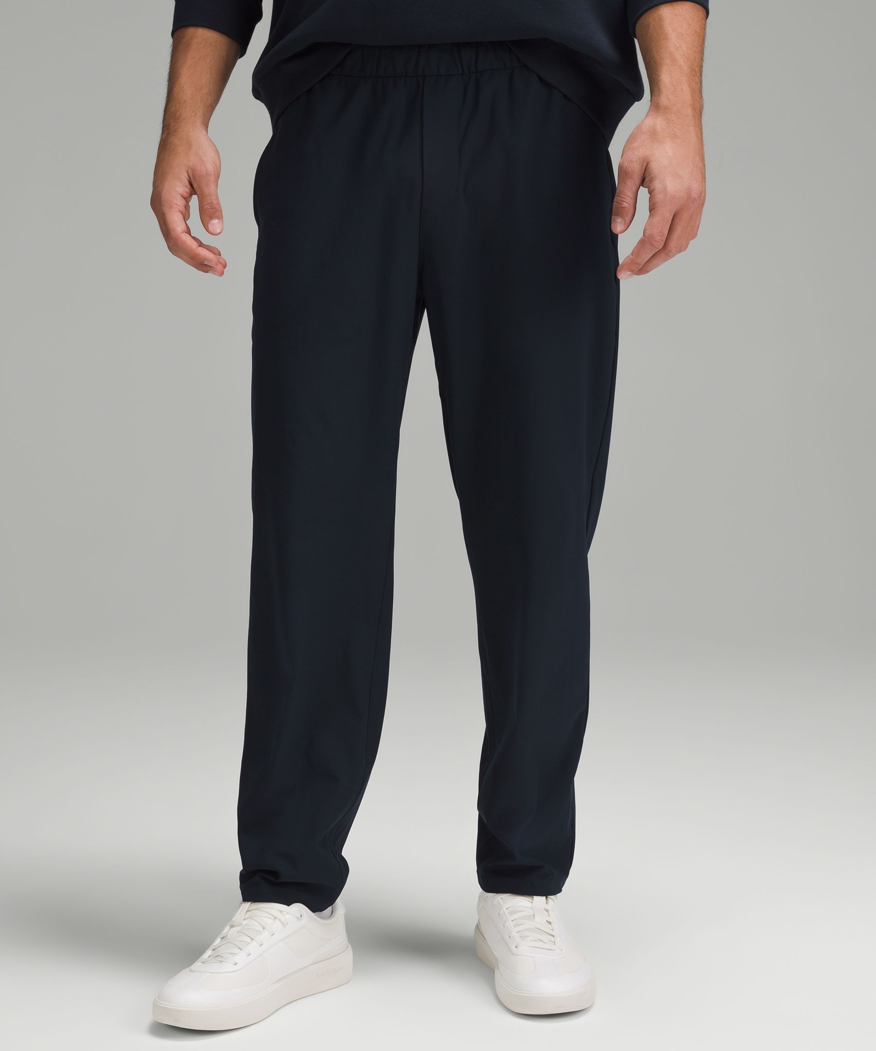 LULULEMON ABC Slim-Fit Tapered Recycled-Warpstreme™ Drawstring Trousers for  Men