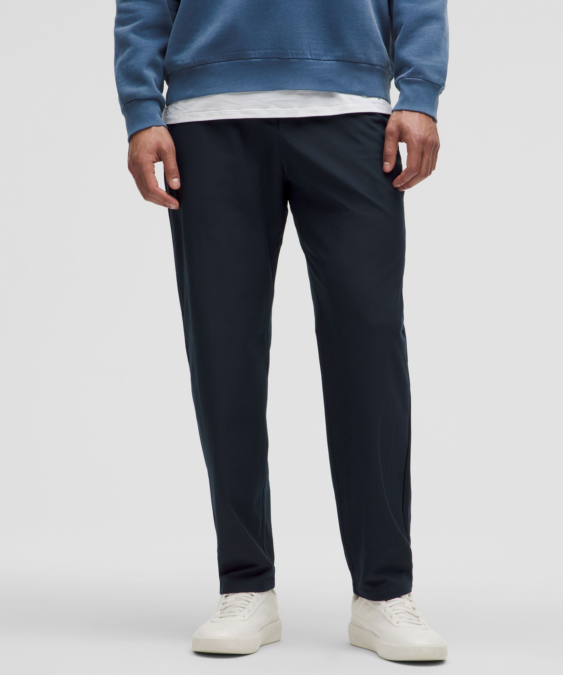 Blue ABC stretch-jersey trousers, Lululemon