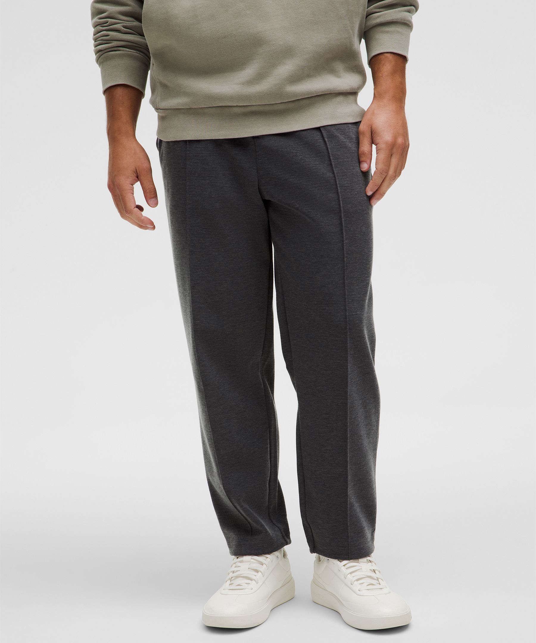 GridLiner Pull-On Trouser - Grey,Neutral