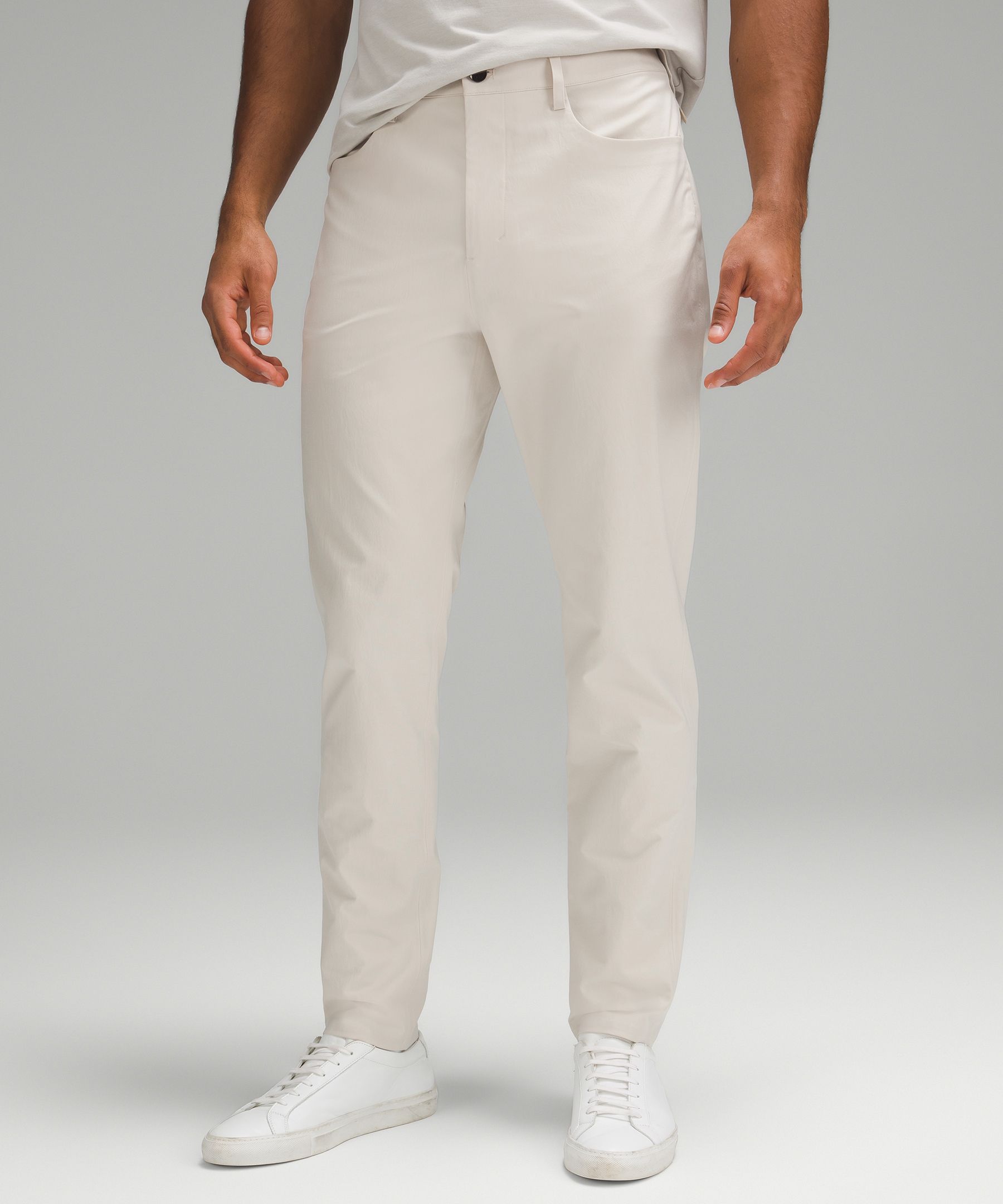 Lululemon Abc Bonded Twill Slim-fit Pants