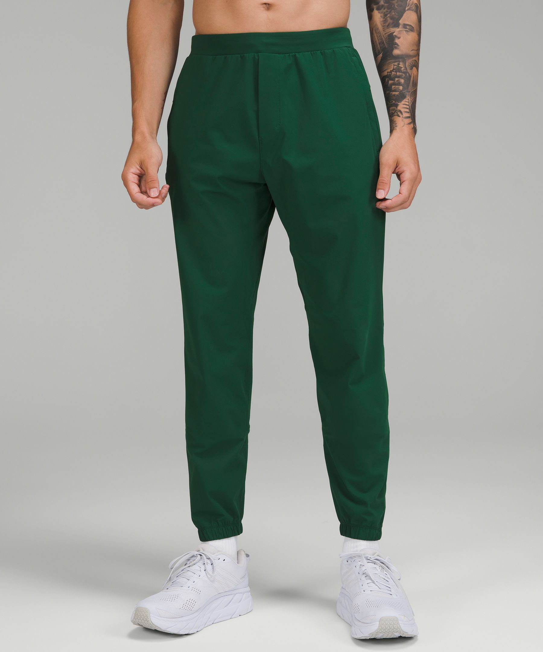 Lululemon Surge Joggers In Everglade Green