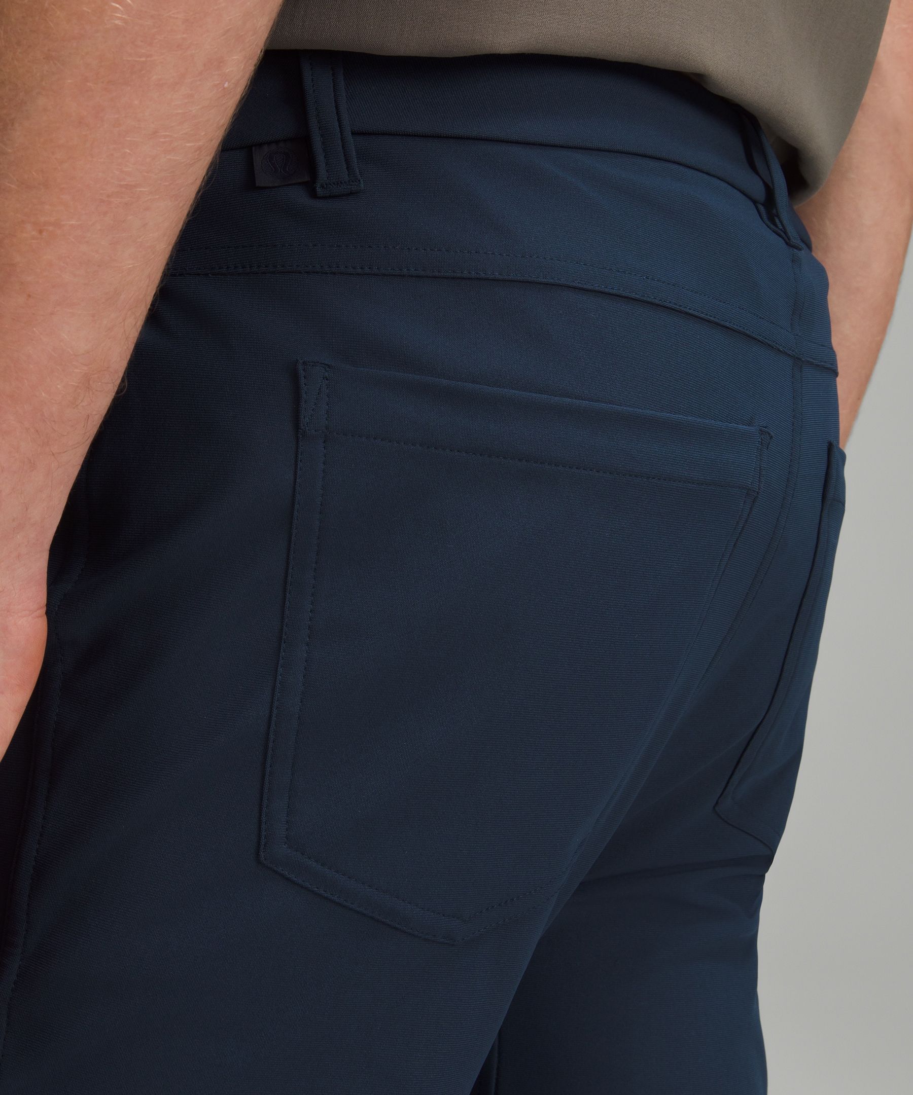 Shop Lululemon Abc Skinny-fit 5 Pocket Pants 32"l Warpstreme