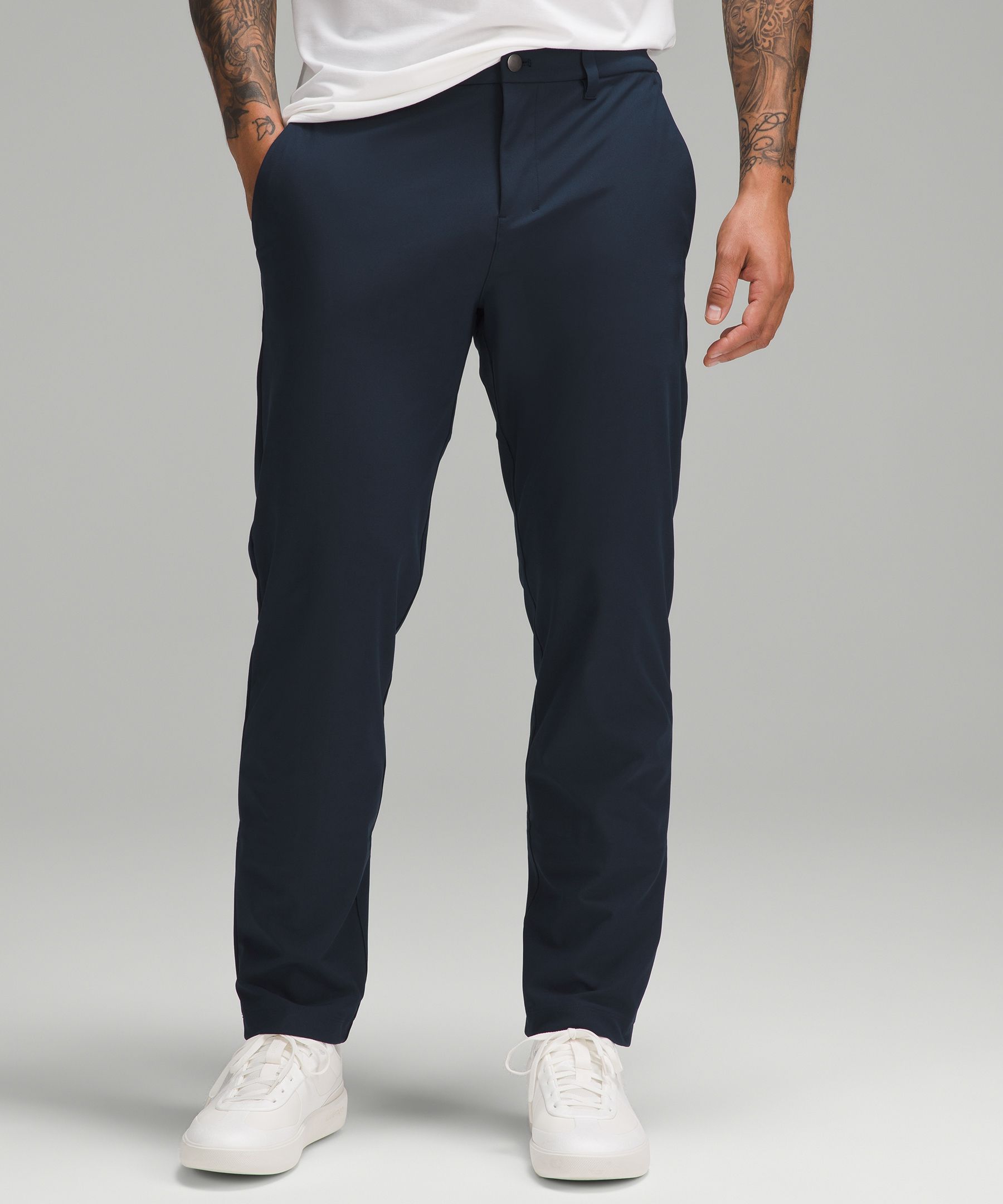Lululemon ABC Classic Fit Trouser Pant Nomad Men Size 32”W X 32”L