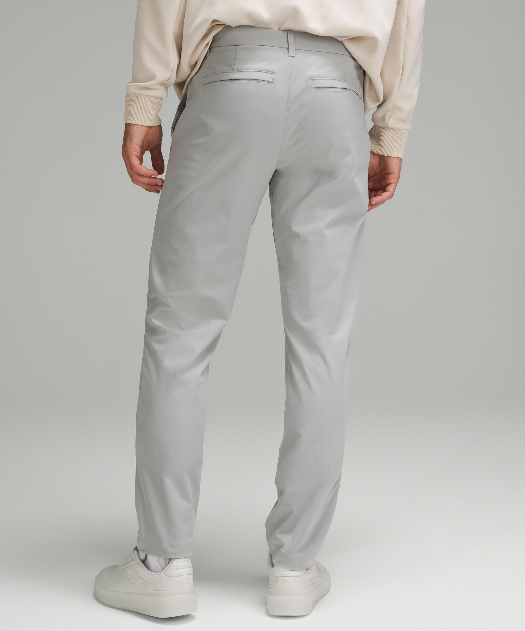 Shop Lululemon Abc Classic-fit Trousers 32"l Warpstreme