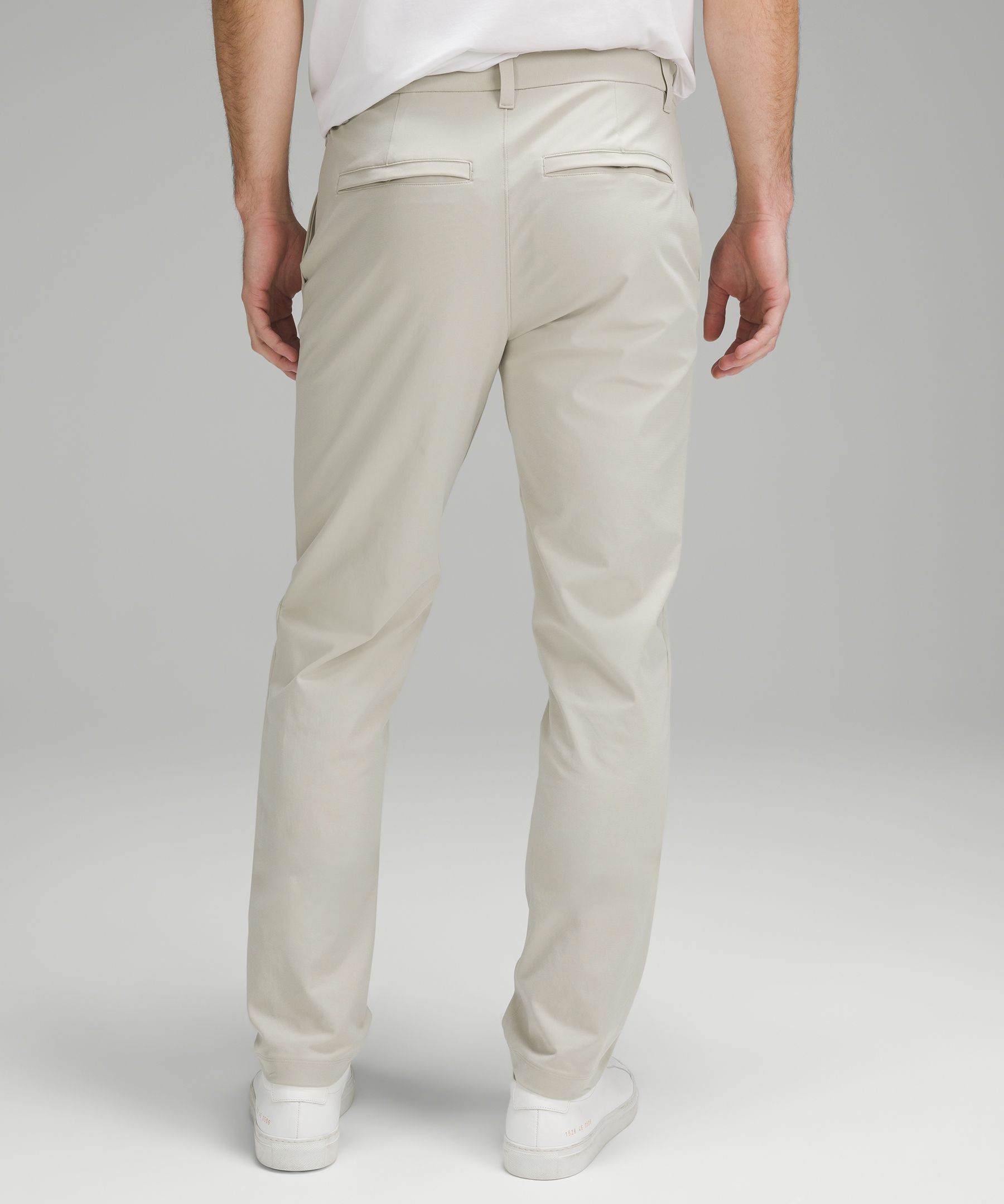 LULULEMON MENS ABC Pant Classic Warpstreme Size 31 x 32 Khaki Excellent  conditio $39.99 - PicClick