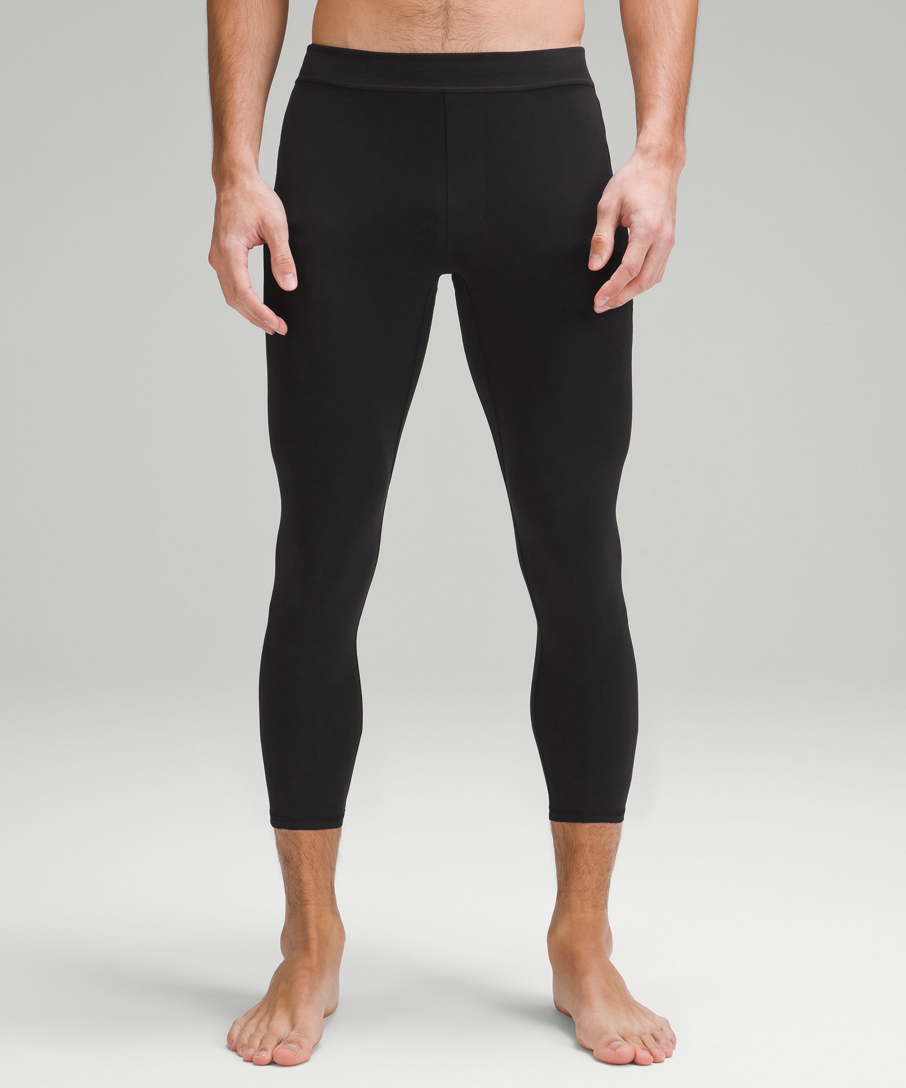 Bonded Jersey Mesh Side Pocket Leggings