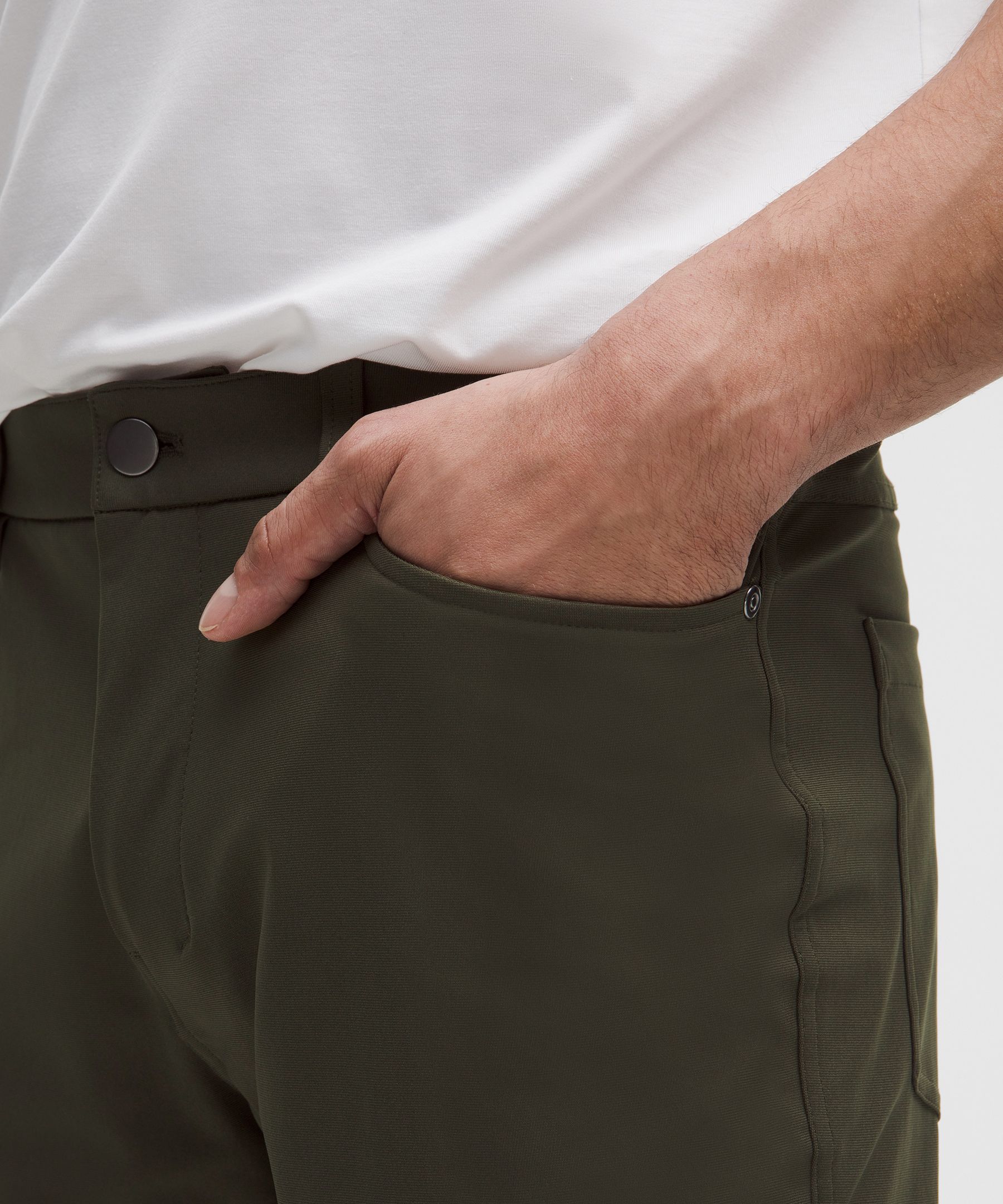 Lululemon Abc Classic-fit 5 Pocket Pants 34l Warpstreme