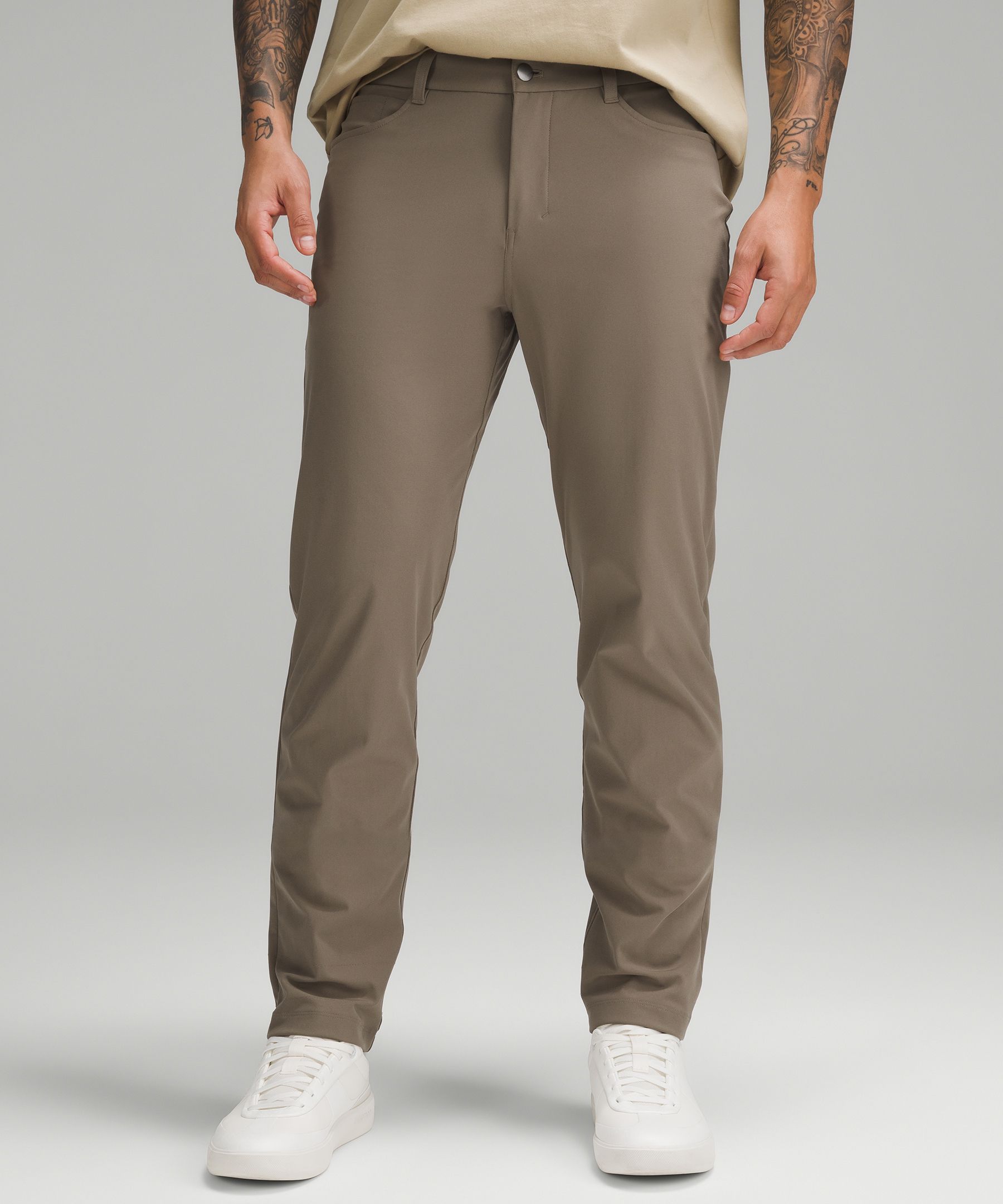 Lululemon ABC Classic-Fit Pant 34 *Warpstreme - Butternut Brown - lulu  fanatics