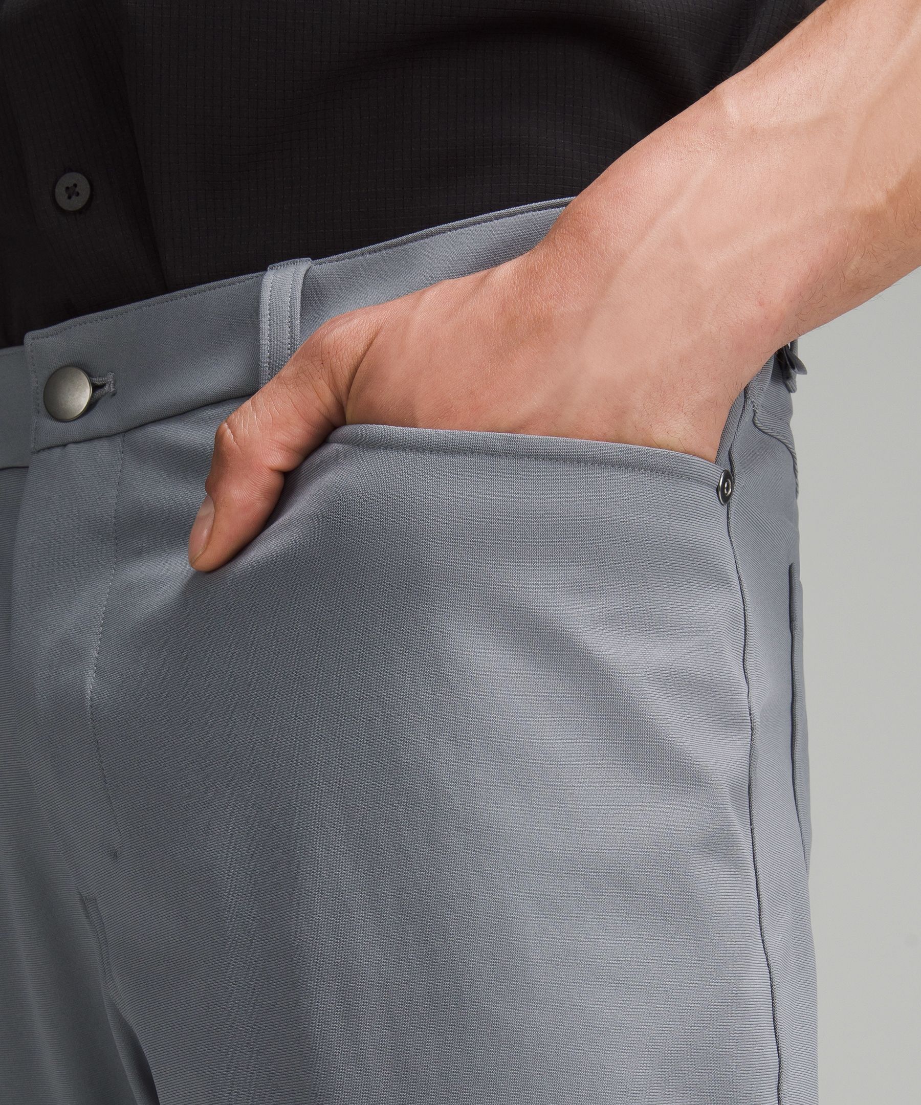 Shop Lululemon Abc Classic-fit 5 Pocket Pants 34"l Warpstreme