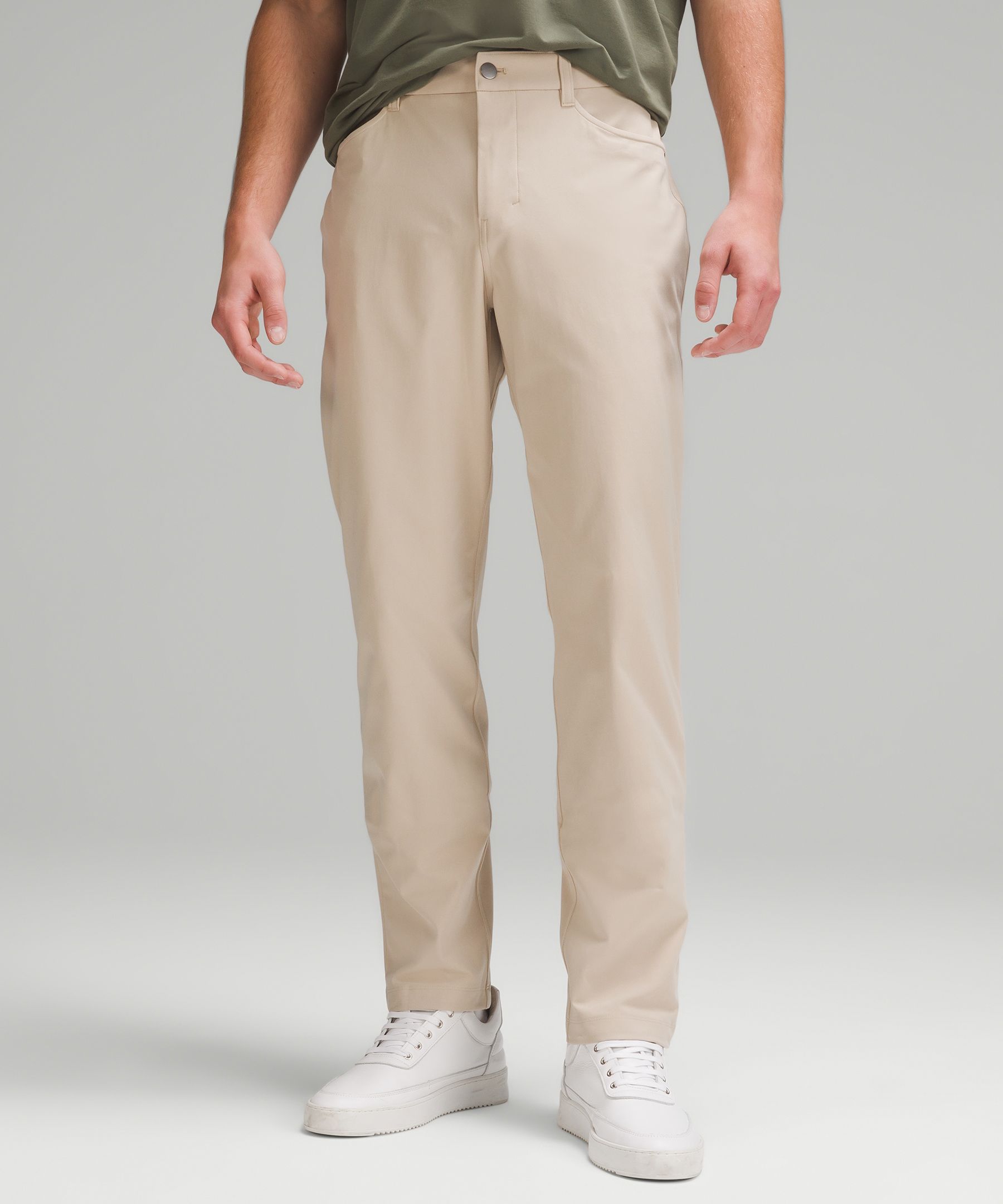 Lululemon athletica ABC Classic-Fit 5 Pocket Pant 28L *Warpstreme, Men's  Trousers