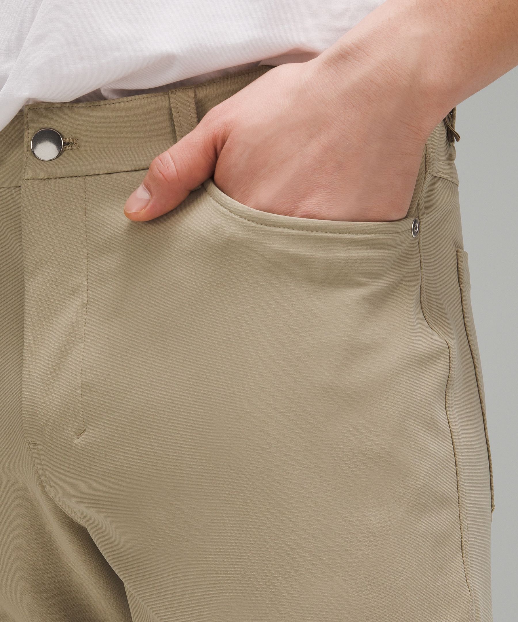 Shop Lululemon Abc Classic-fit 5 Pocket Pants 30"l Warpstreme