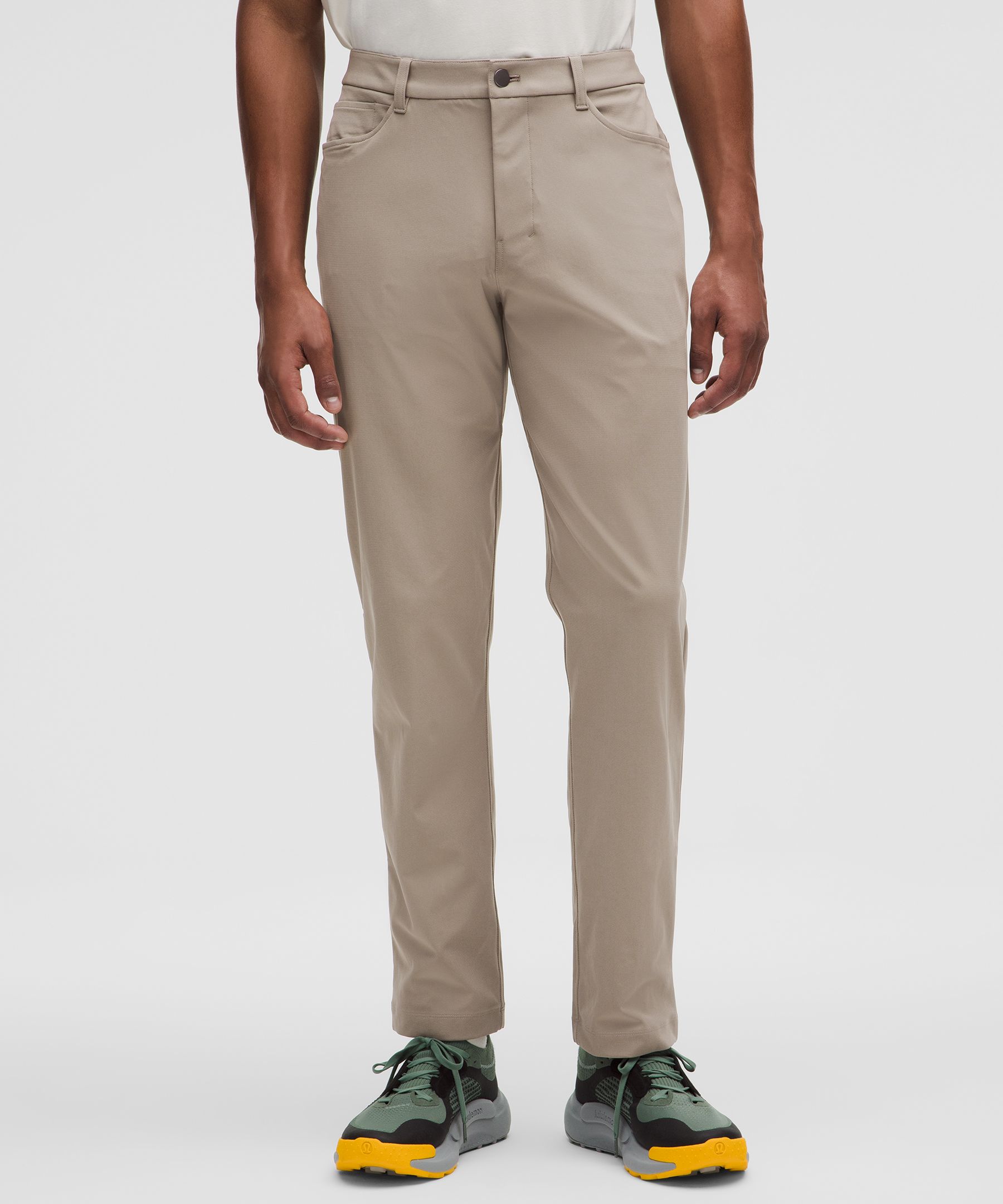 Lululemon Abc Classic-fit 5 Pocket Pant 30l In Neutral