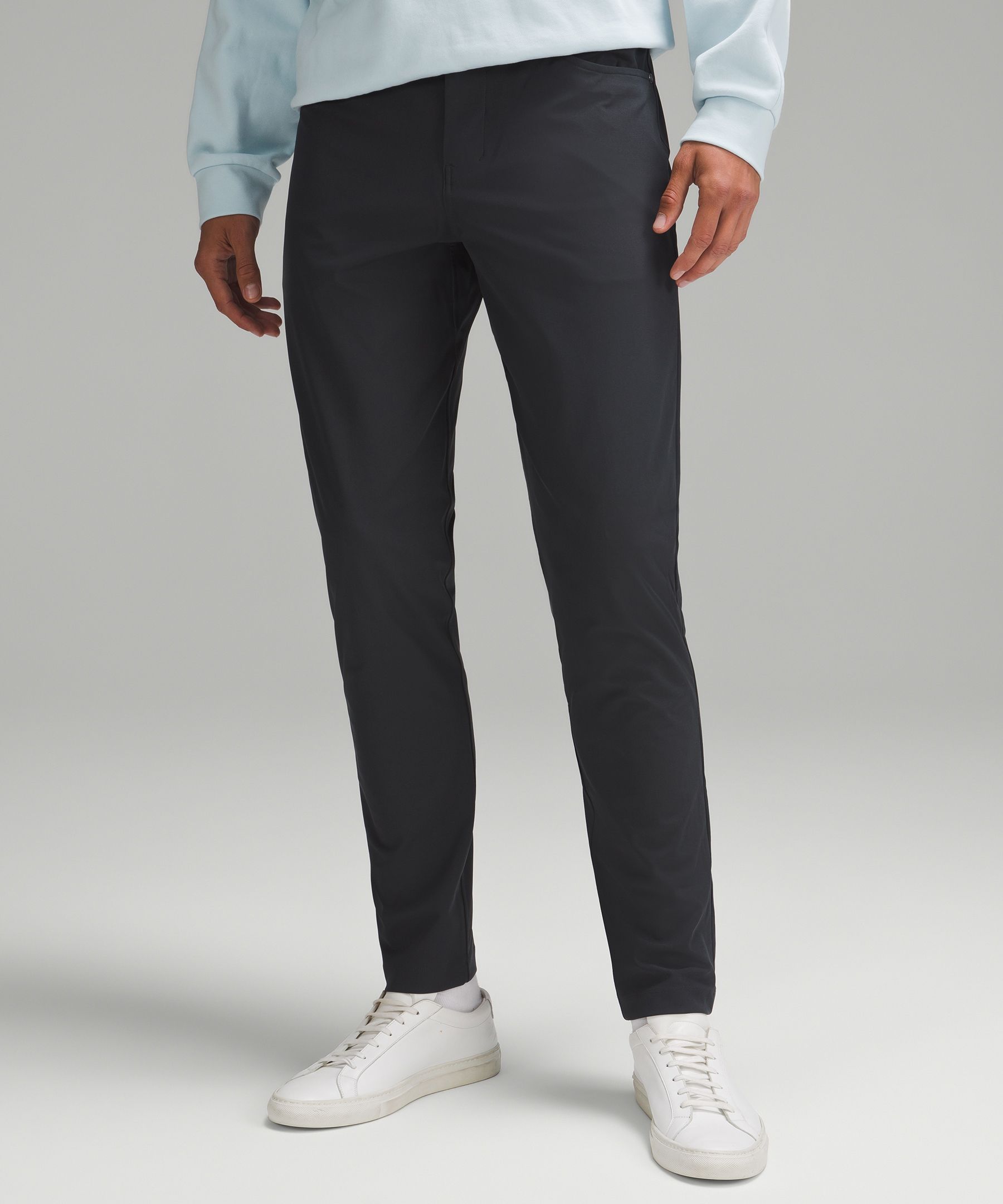 lululemon ABC Slim-Fit 5 Pocket Pant 30L Warpstreme Black Size 32