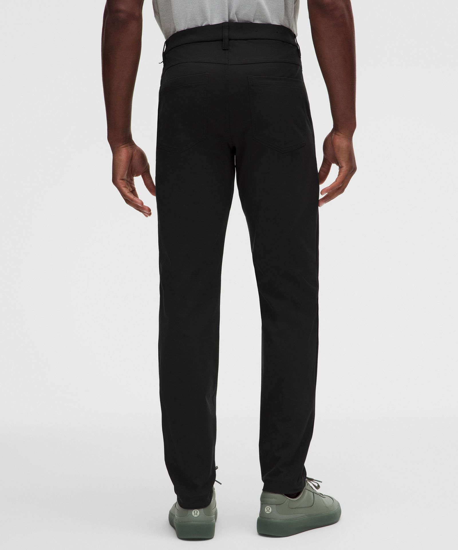 Мужские брюки Lululemon ABC Warpstreme приталенные с 5 карманами 34L — фото 3